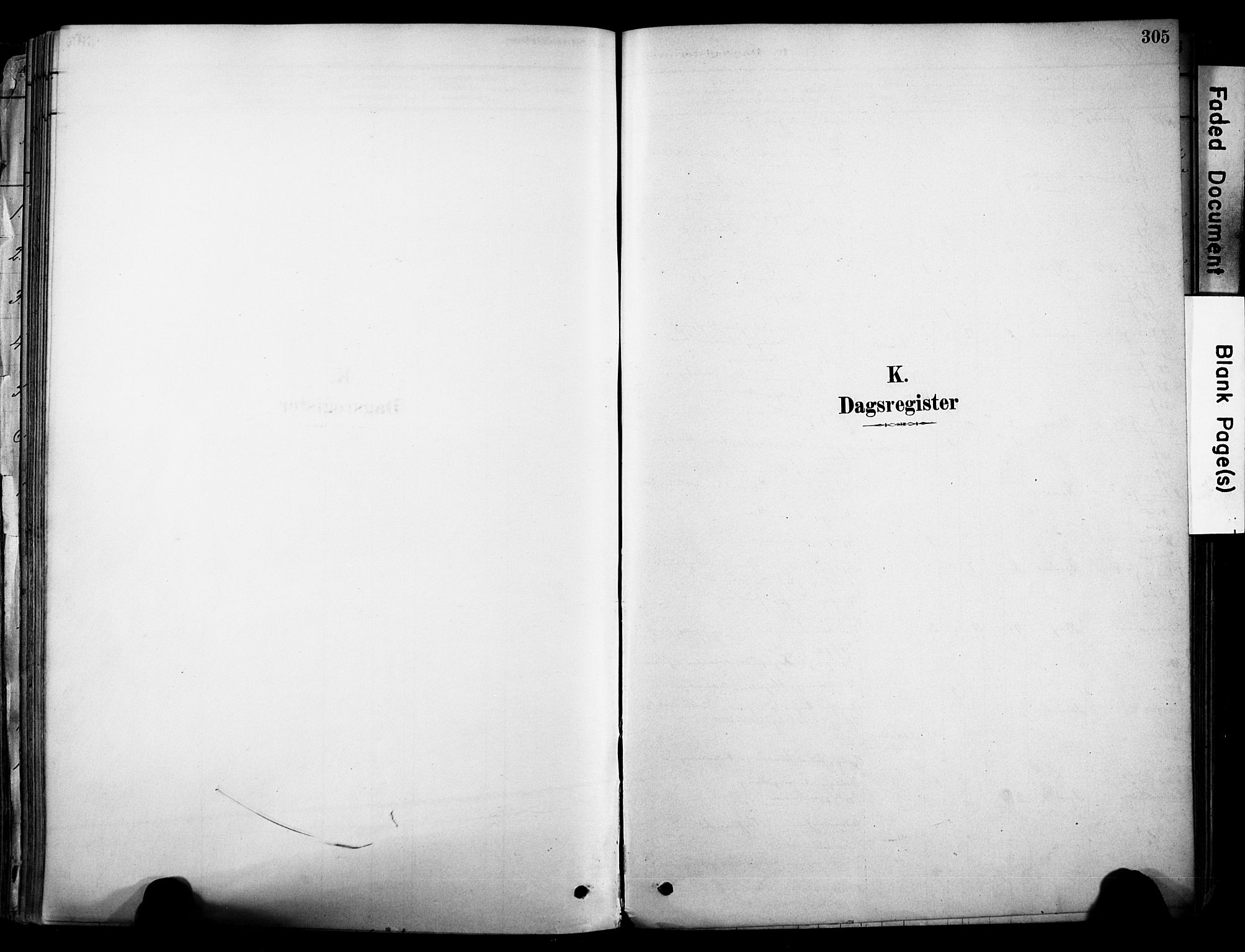 Brunlanes kirkebøker, SAKO/A-342/F/Fc/L0001: Ministerialbok nr. III 1, 1878-1899, s. 305
