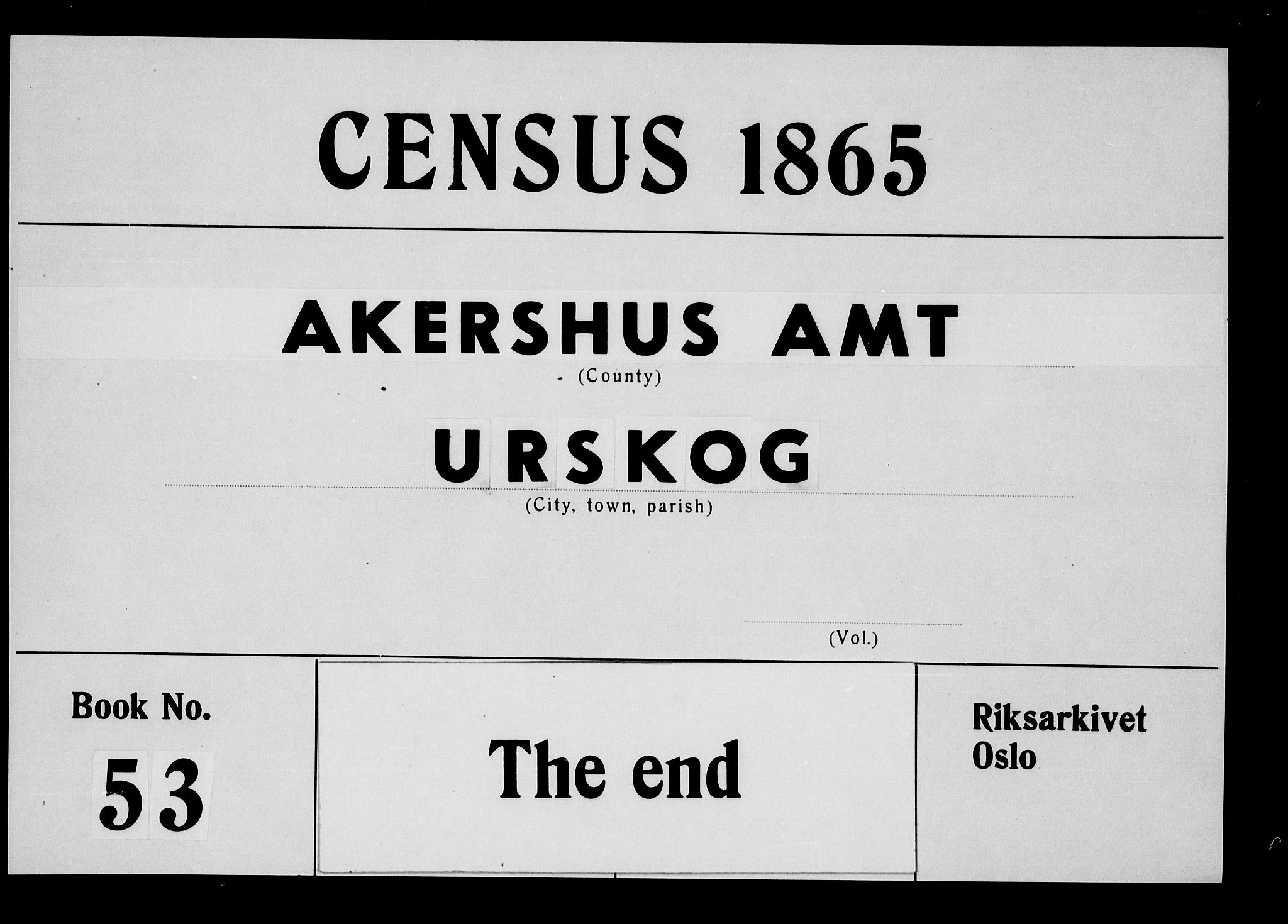 RA, Folketelling 1865 for 0224P Aurskog prestegjeld, 1865, s. 220