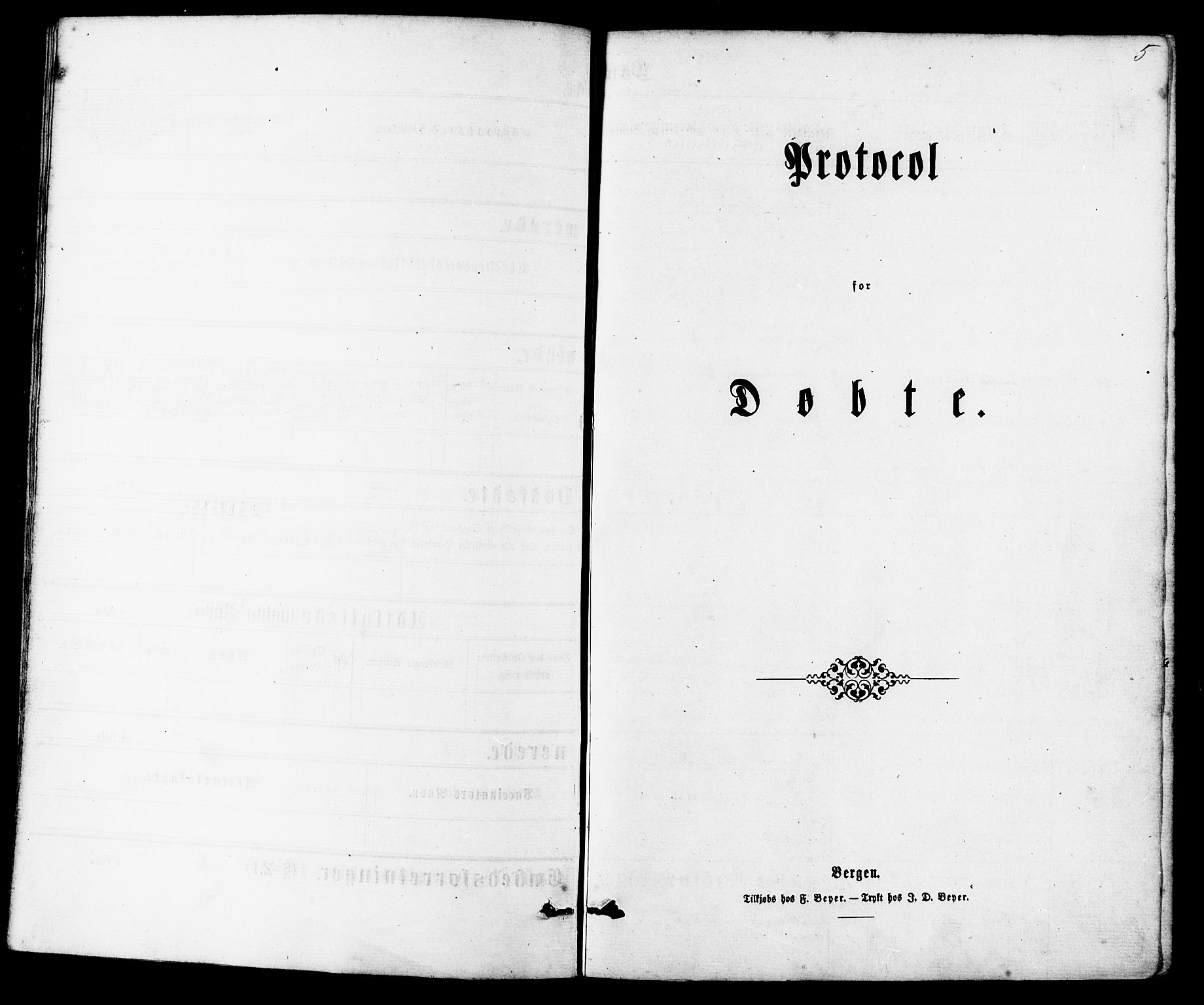 Ministerialprotokoller, klokkerbøker og fødselsregistre - Møre og Romsdal, SAT/A-1454/504/L0055: Ministerialbok nr. 504A02, 1861-1884, s. 5