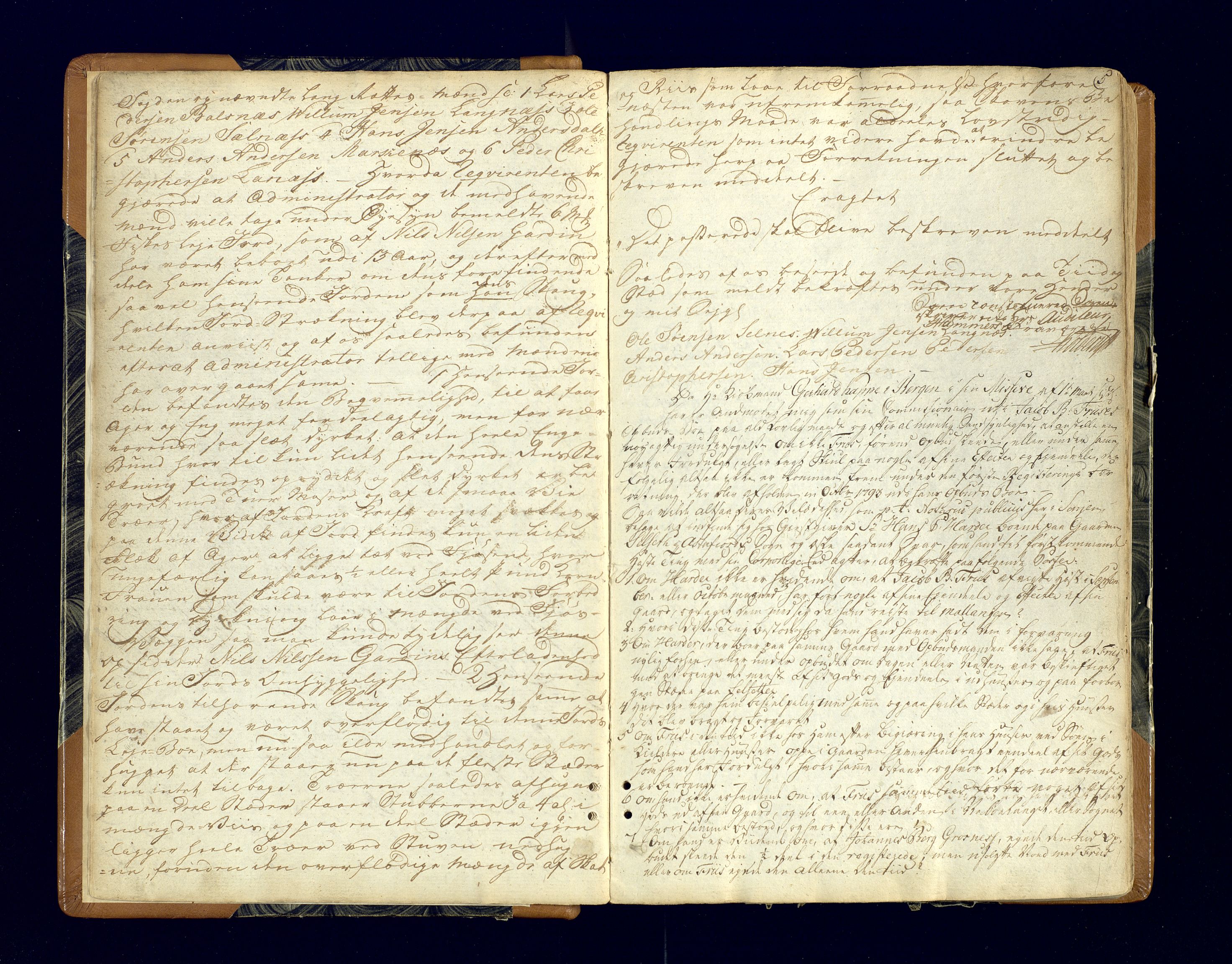 Senja og Tromsø sorenskriveri , SATØ/SATØ-31/F/Fc/L0069: Ekstrarettsprotokoll, 1793-1807, s. 5