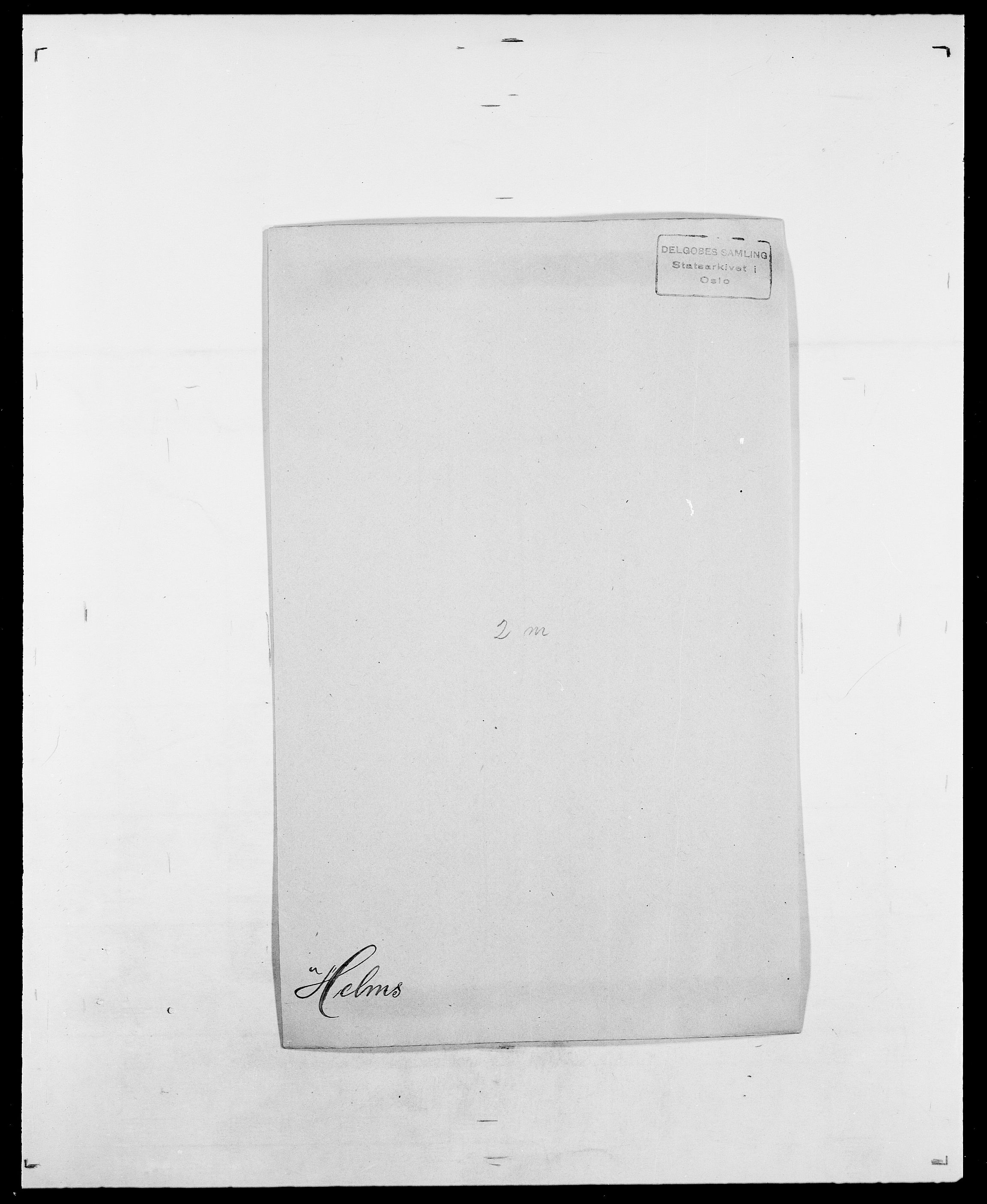 Delgobe, Charles Antoine - samling, AV/SAO-PAO-0038/D/Da/L0017: Helander - Hjørne, s. 100