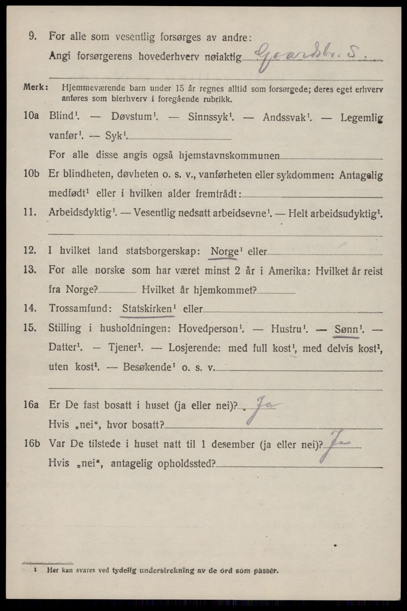 SAST, Folketelling 1920 for 1132 Fister herred, 1920, s. 1750
