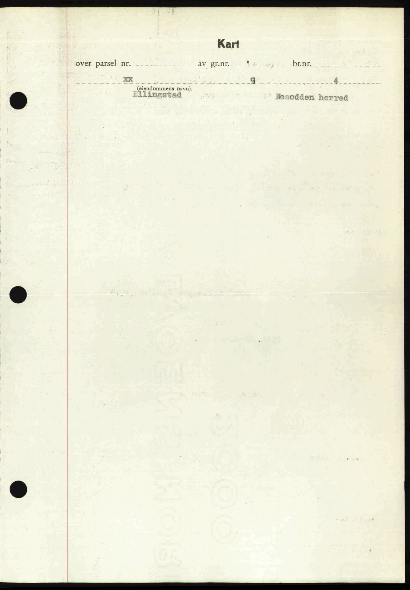 Follo sorenskriveri, SAO/A-10274/G/Ga/Gaa/L0085: Pantebok nr. I 85, 1948-1948, Dagboknr: 3961/1948