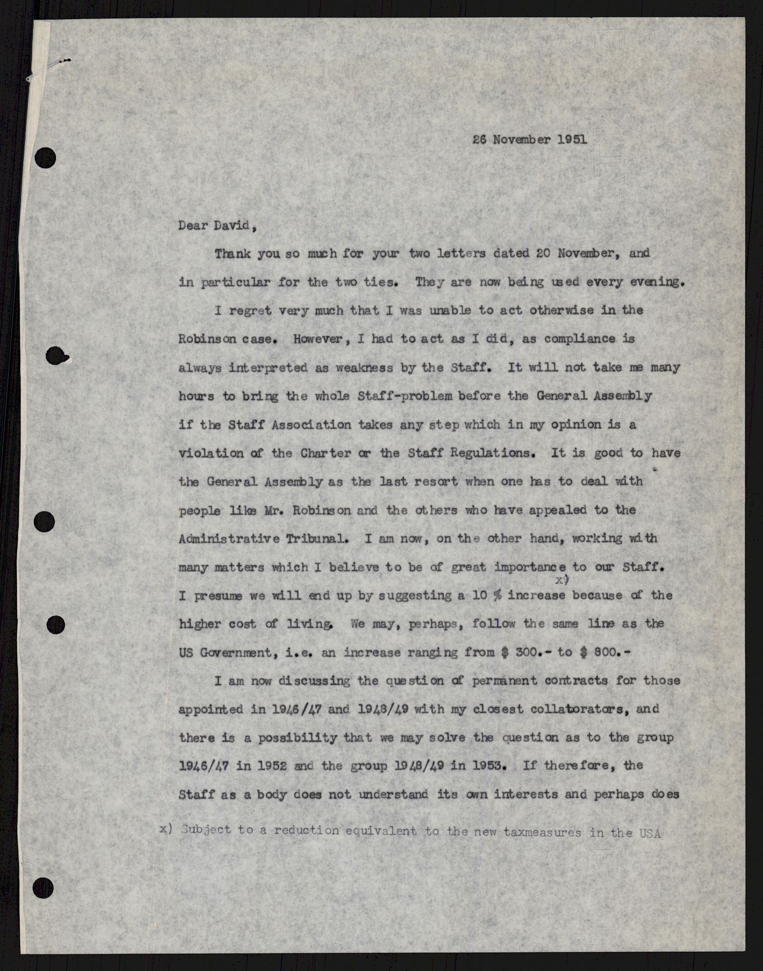 Lie, Trygve, AV/RA-PA-1407/D/L0014: Generalsekretærens papirer., 1947-1953, s. 50