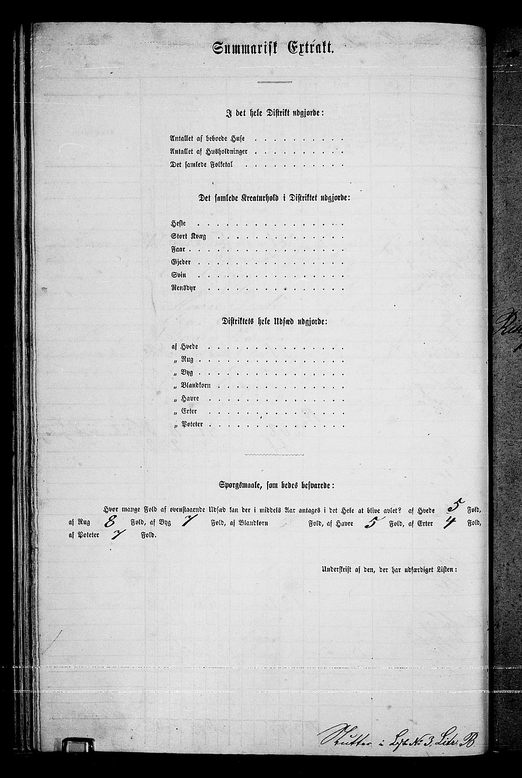 RA, Folketelling 1865 for 0122P Trøgstad prestegjeld, 1865, s. 77