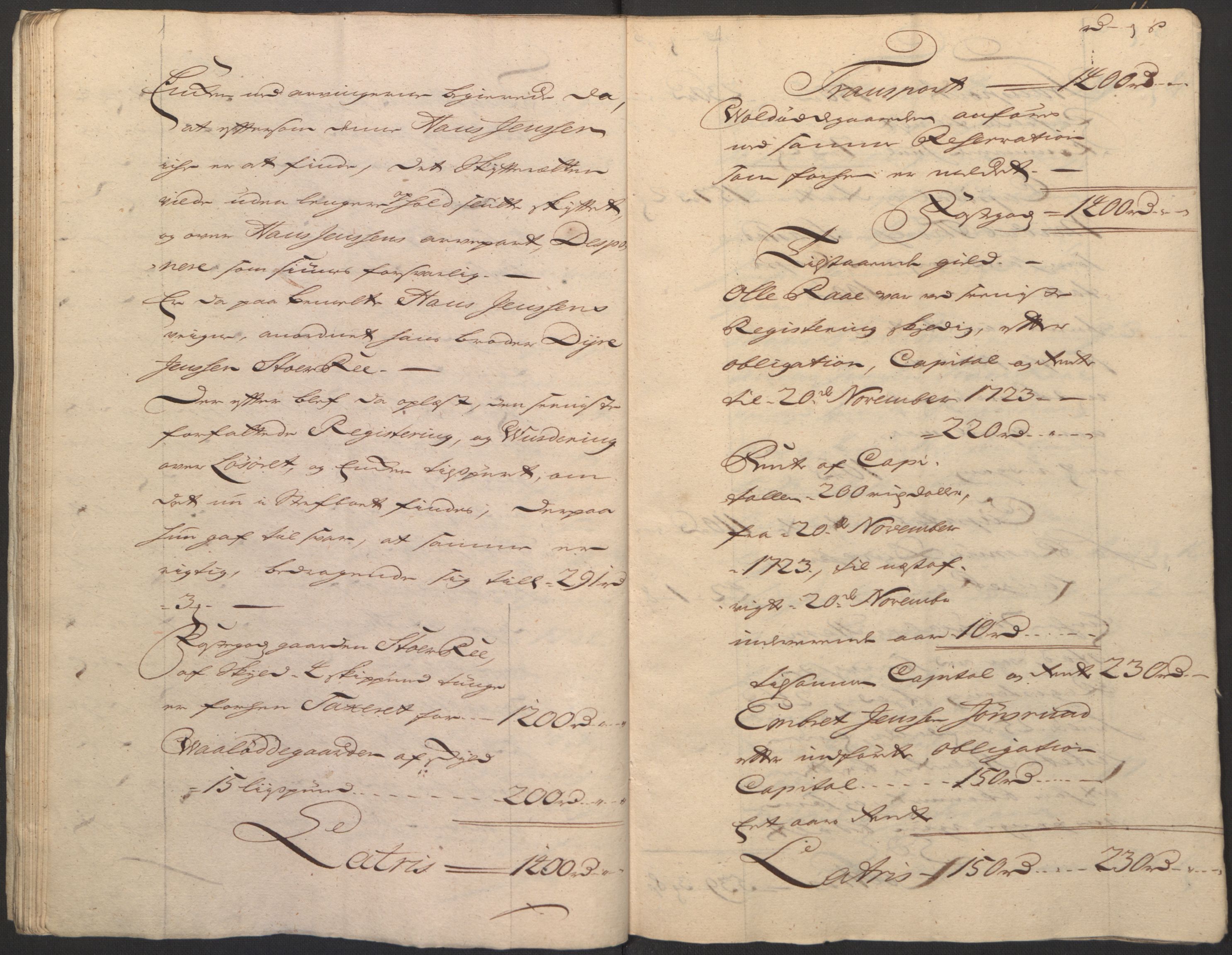 Forsvaret, Generalauditøren, AV/RA-RAFA-1772/F/Fj/Fjb/L0004: Skifter nr. 160 - 194 (1723, 1724), 1723-1724, s. 129