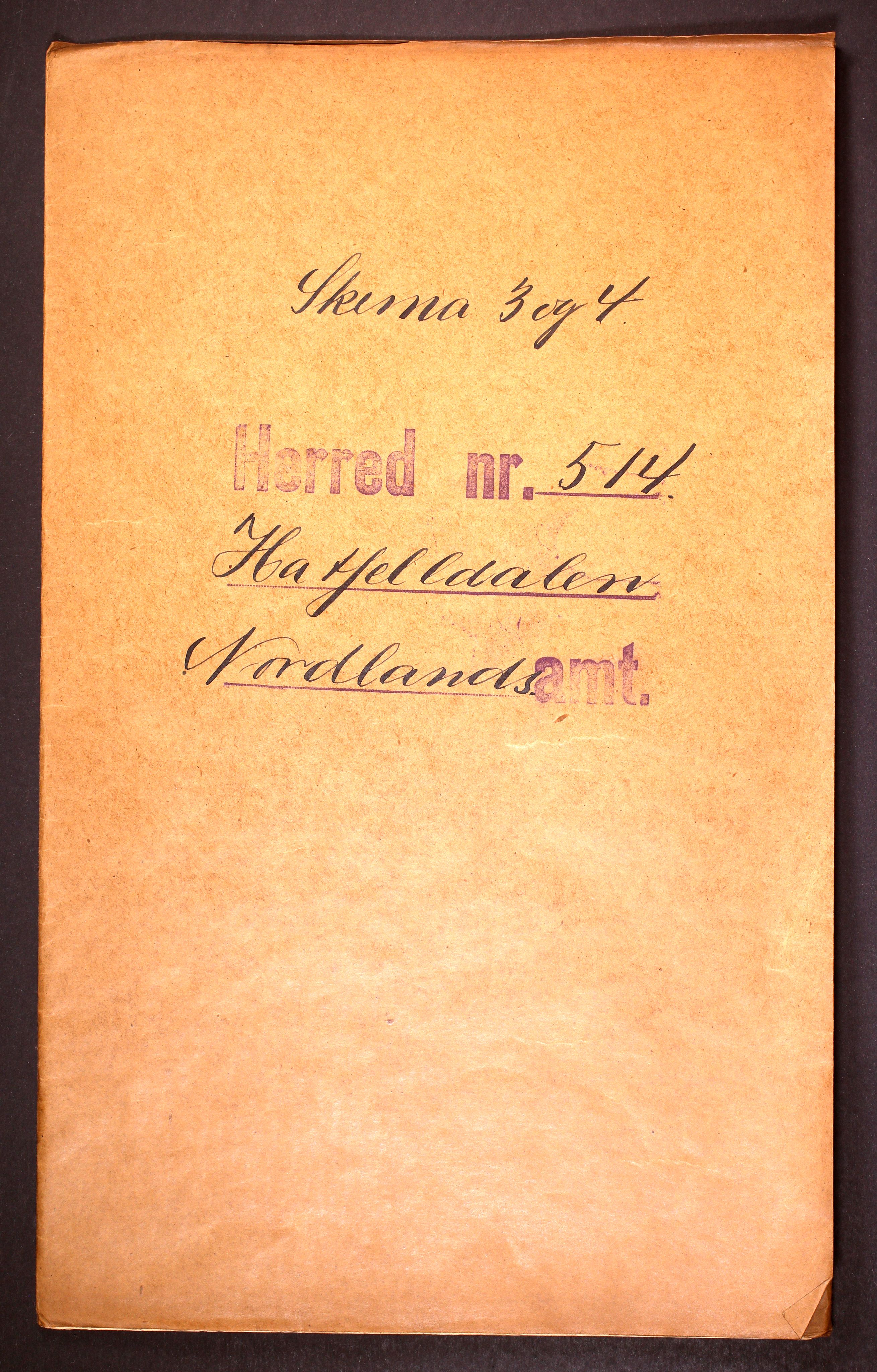 RA, Folketelling 1910 for 1826 Hattfjelldal herred, 1910, s. 1