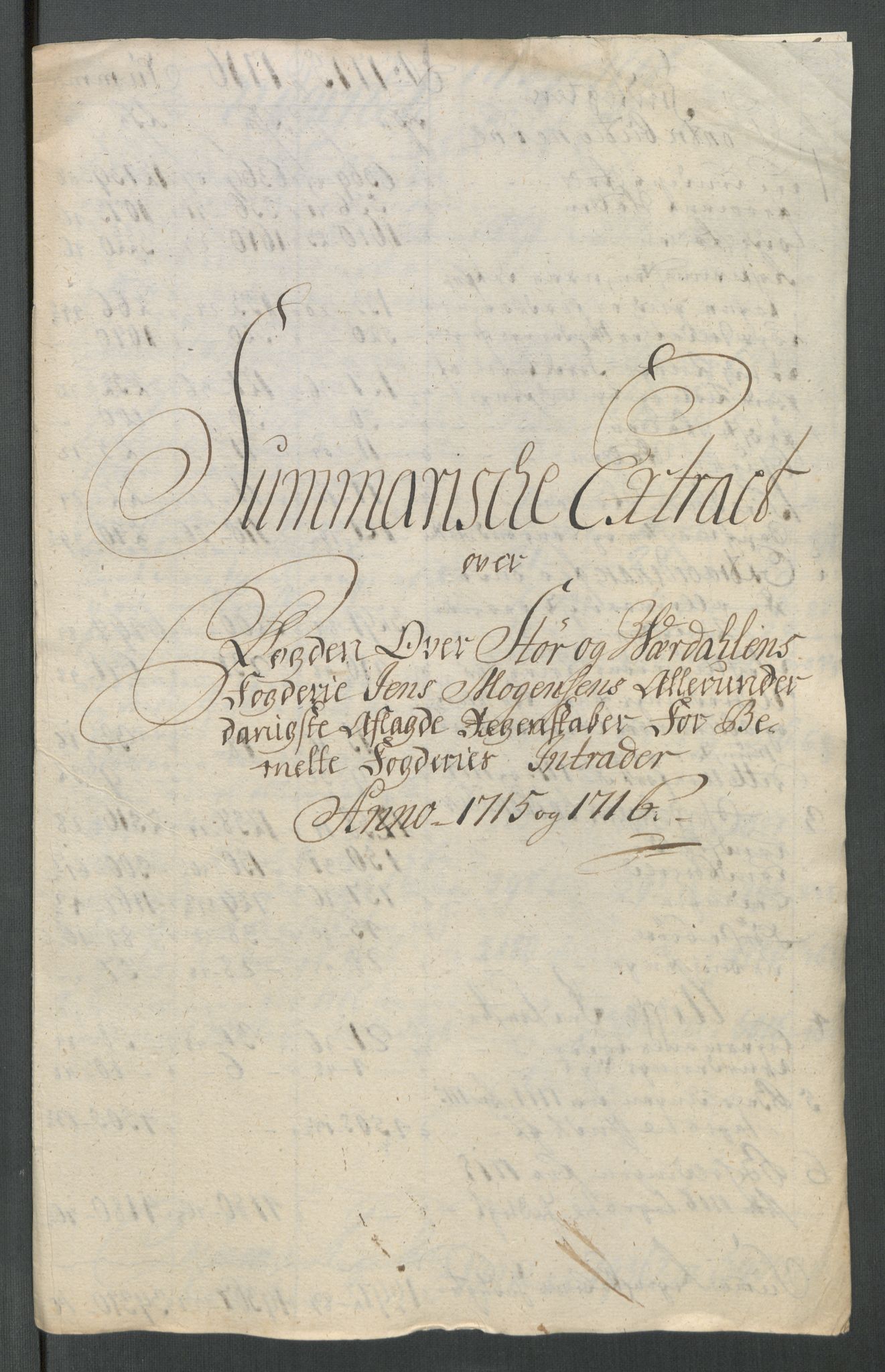 Rentekammeret inntil 1814, Reviderte regnskaper, Fogderegnskap, RA/EA-4092/R62/L4206: Fogderegnskap Stjørdal og Verdal, 1716, s. 322