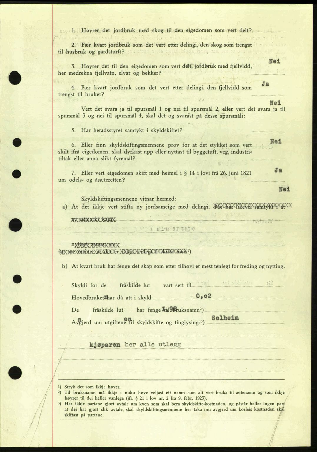 Nordre Sunnmøre sorenskriveri, AV/SAT-A-0006/1/2/2C/2Ca: Pantebok nr. A13, 1942-1942, Dagboknr: 805/1942