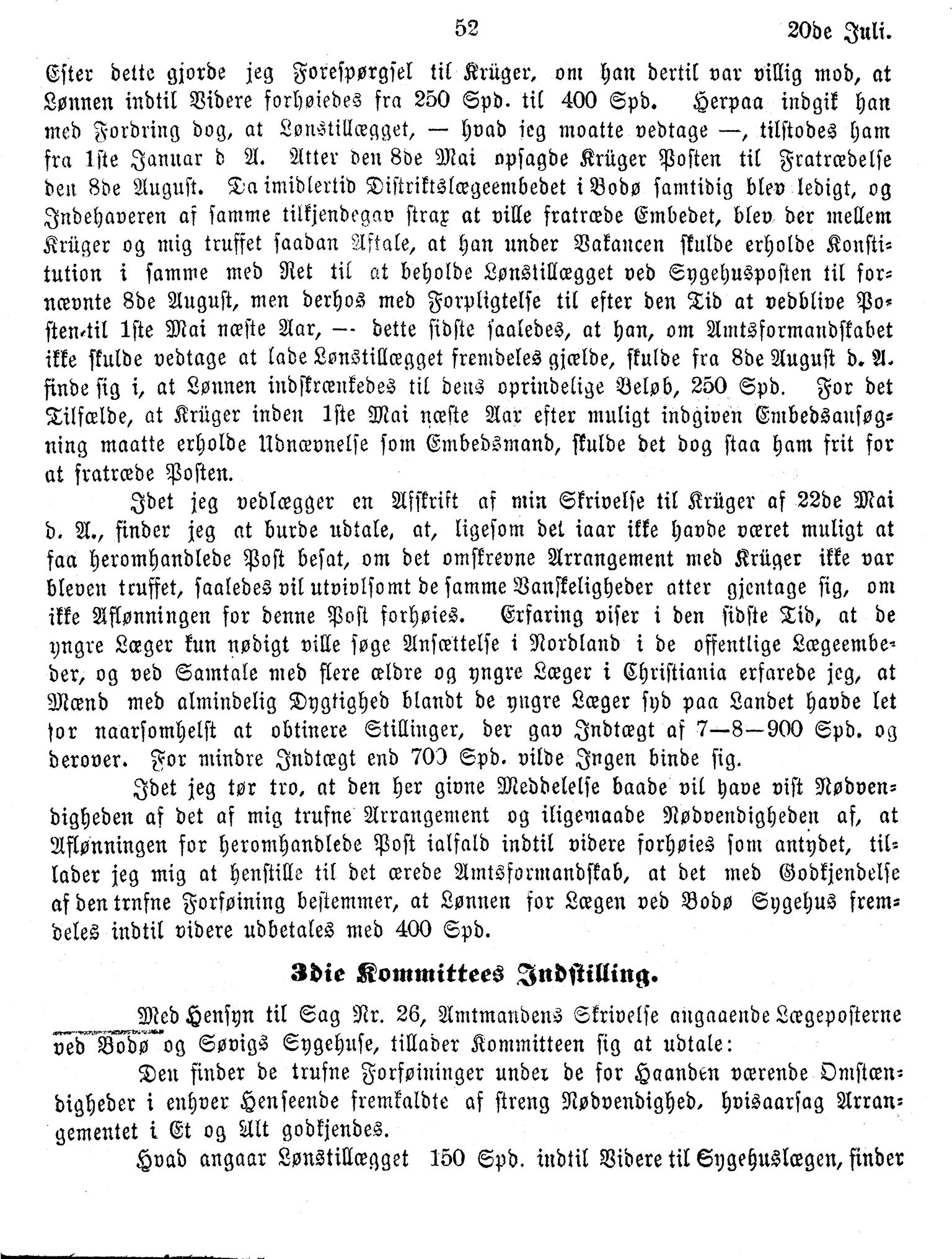 Nordland Fylkeskommune. Fylkestinget, AIN/NFK-17/176/A/Ac/L0010: Fylkestingsforhandlinger 1874-1880, 1874-1880