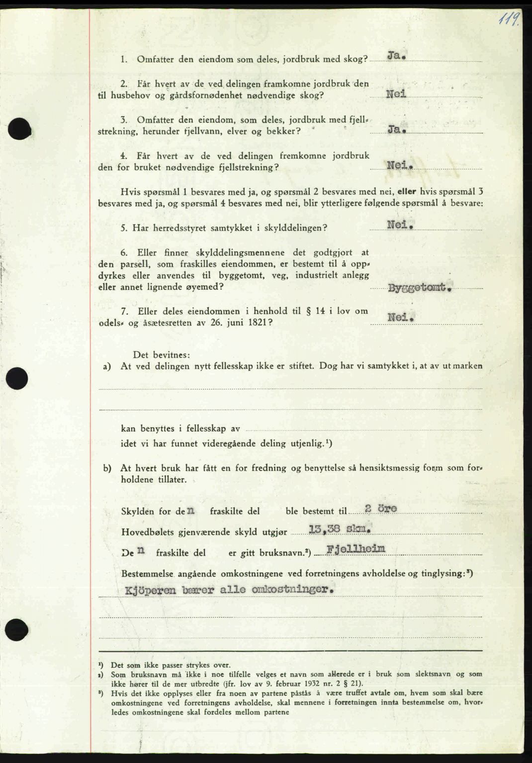 Nordmøre sorenskriveri, SAT/A-4132/1/2/2Ca: Pantebok nr. A115, 1950-1950, Dagboknr: 1536/1950