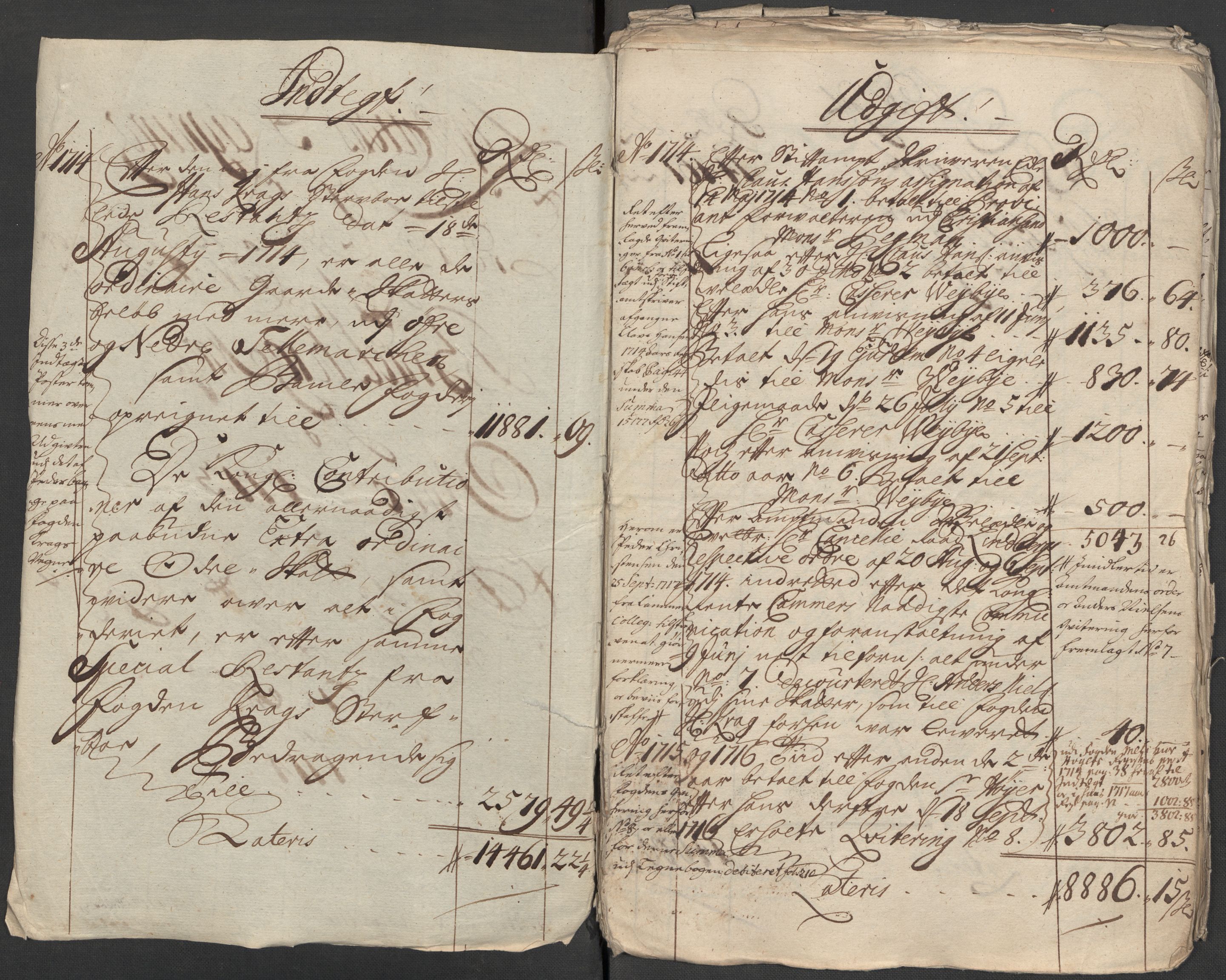 Rentekammeret inntil 1814, Reviderte regnskaper, Fogderegnskap, AV/RA-EA-4092/R36/L2125: Fogderegnskap Øvre og Nedre Telemark og Bamble, 1713, s. 290