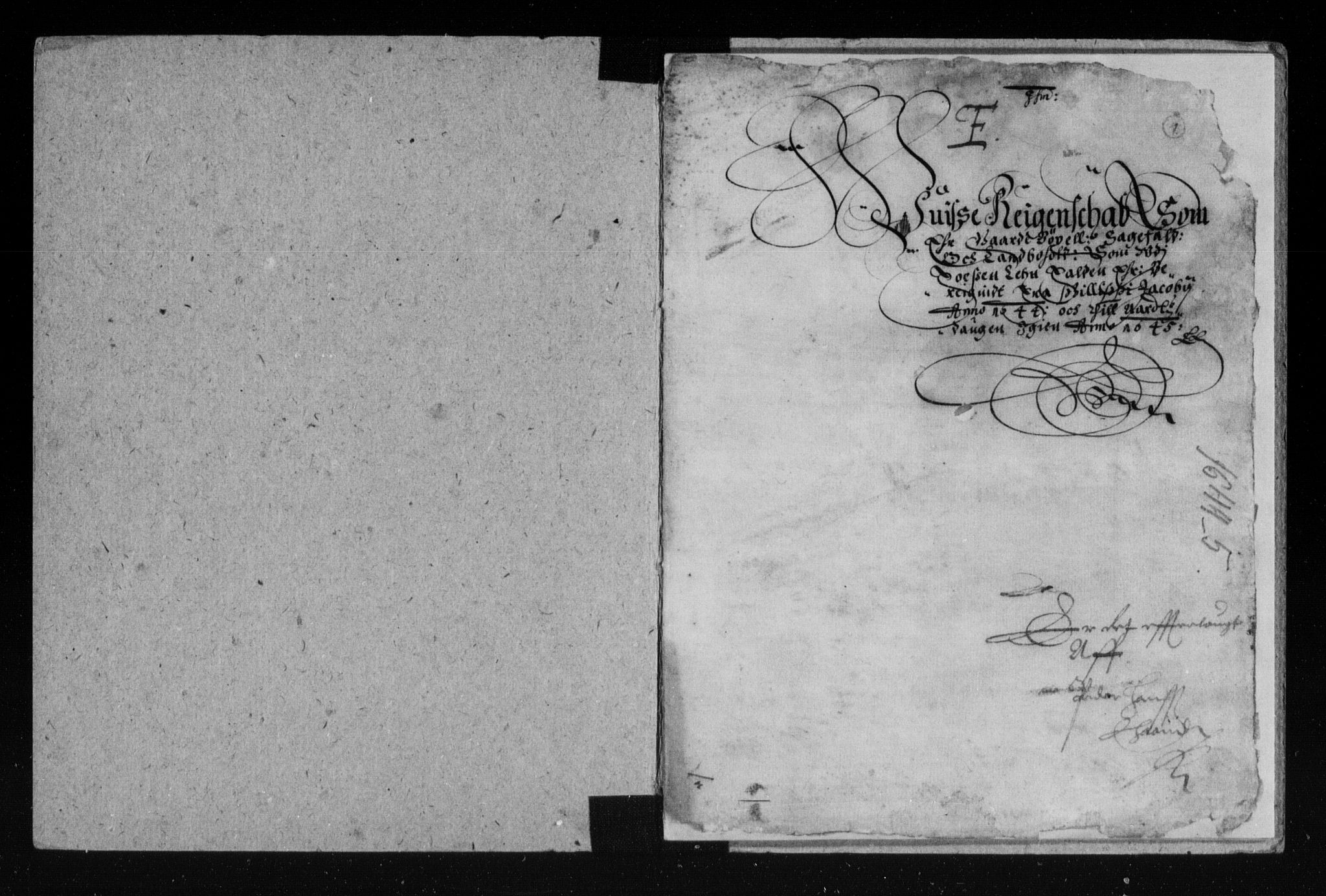 Rentekammeret inntil 1814, Reviderte regnskaper, Lensregnskaper, AV/RA-EA-5023/R/Rb/Rbw/L0081: Trondheim len, 1643-1645