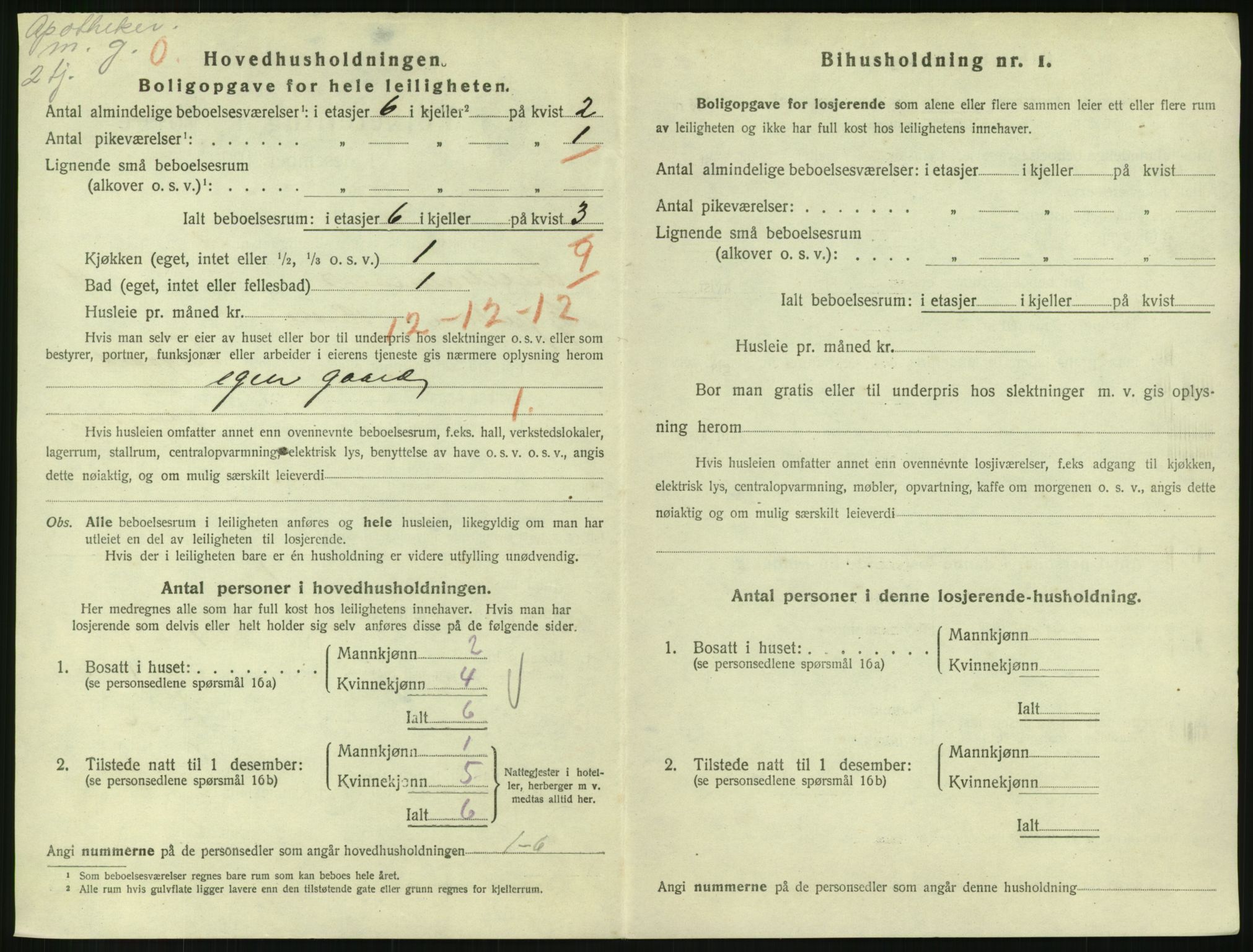 SAH, Folketelling 1920 for 0501 Lillehammer kjøpstad, 1920, s. 2029