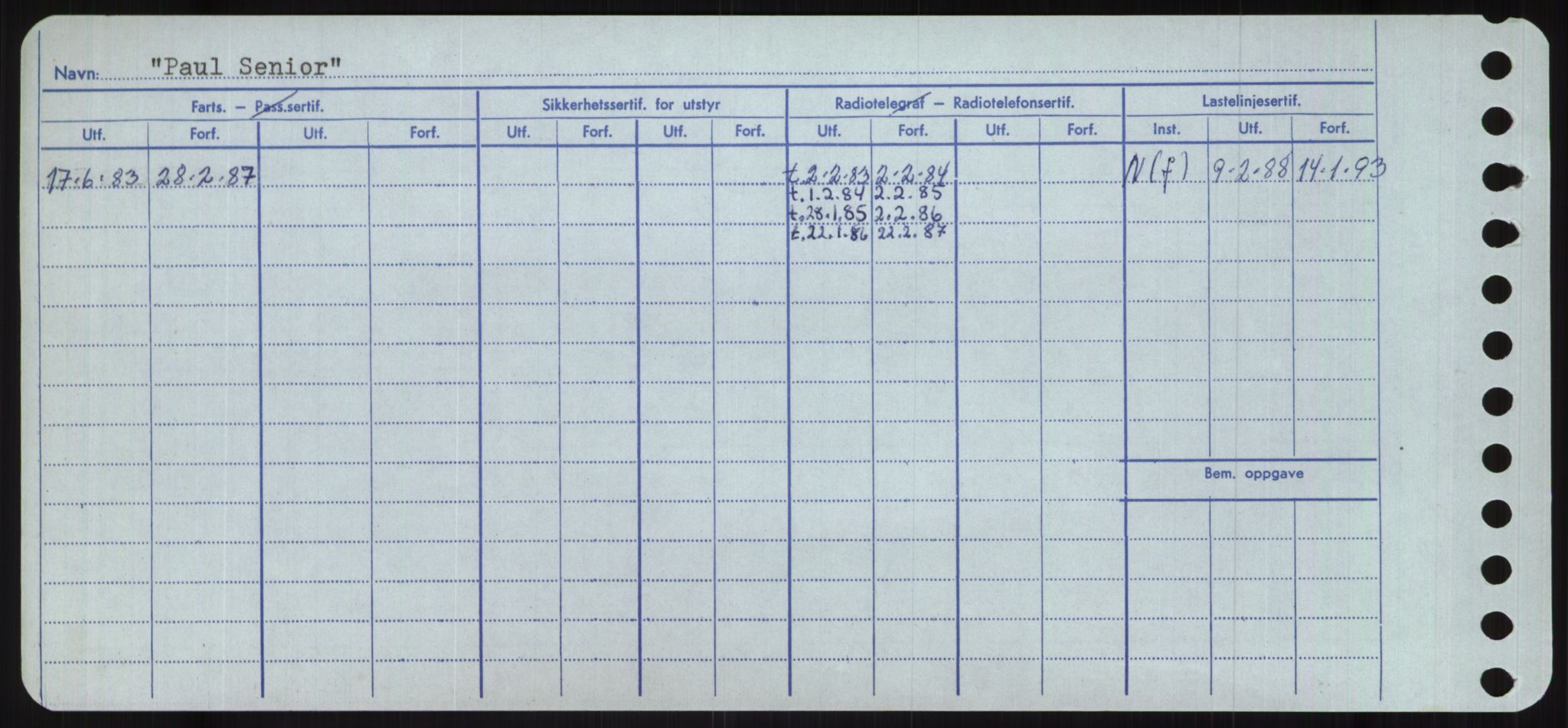 Sjøfartsdirektoratet med forløpere, Skipsmålingen, RA/S-1627/H/Ha/L0004/0002: Fartøy, Mas-R / Fartøy, Odin-R, s. 242