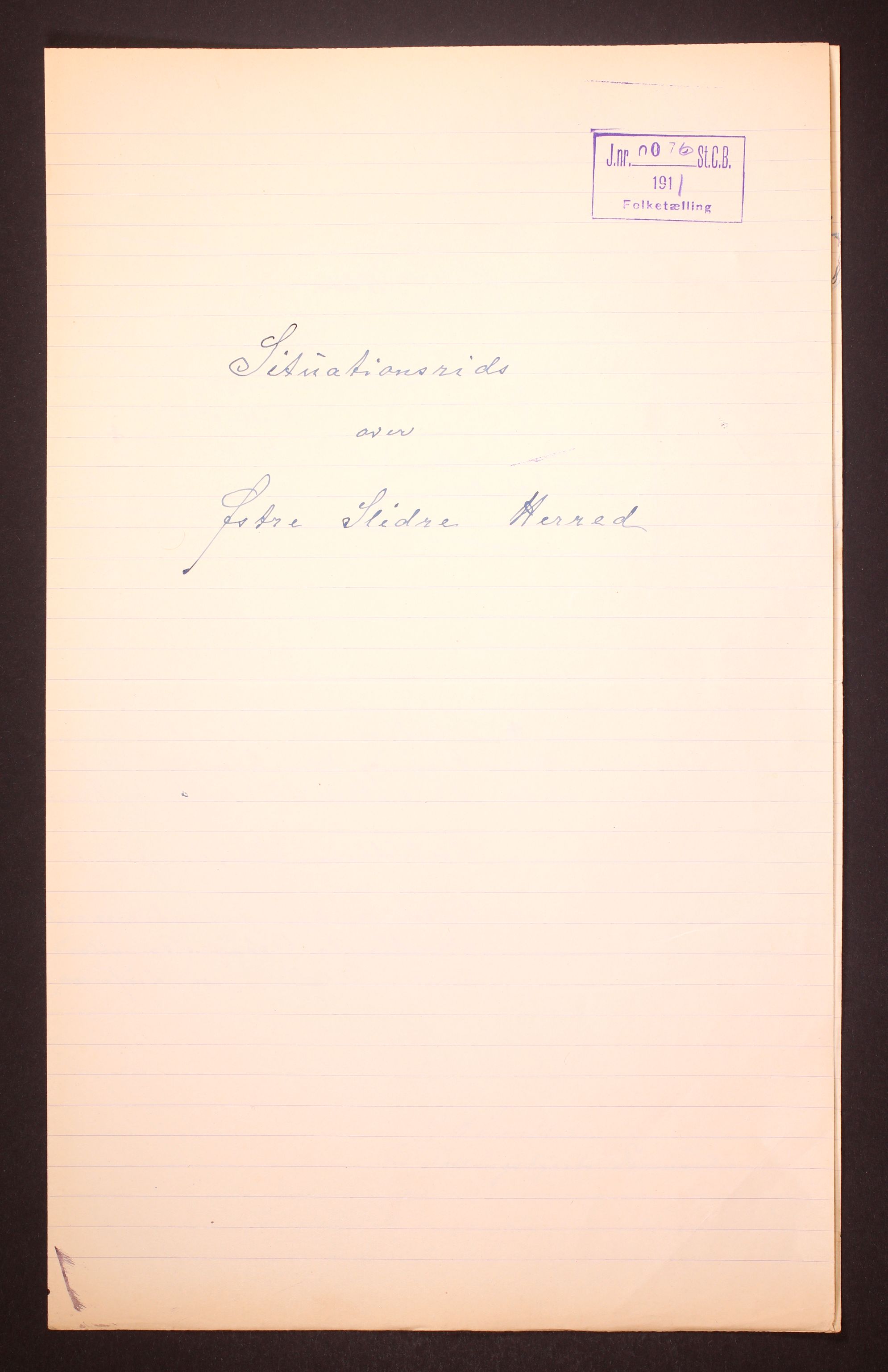 RA, Folketelling 1910 for 0544 Øystre Slidre herred, 1910, s. 34