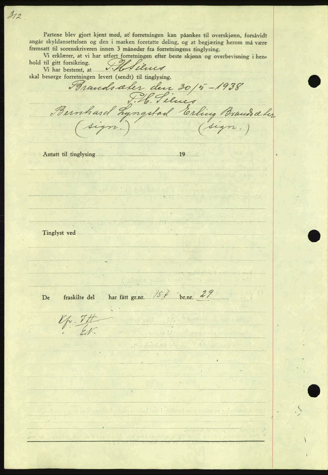 Nordmøre sorenskriveri, AV/SAT-A-4132/1/2/2Ca: Pantebok nr. A87, 1939-1940, Dagboknr: 2780/1939