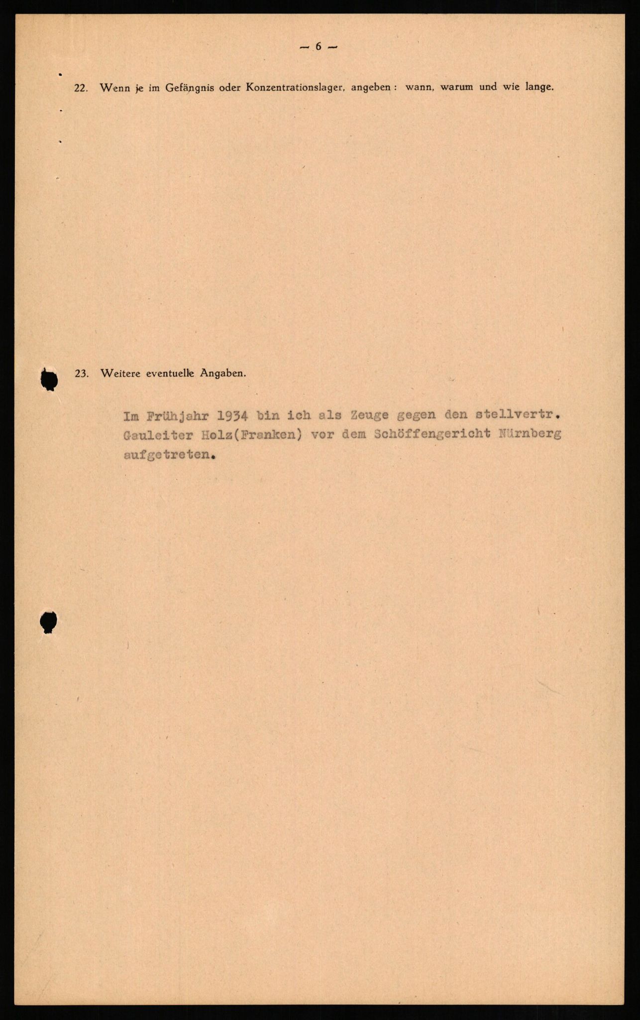 Forsvaret, Forsvarets overkommando II, AV/RA-RAFA-3915/D/Db/L0012: CI Questionaires. Tyske okkupasjonsstyrker i Norge. Tyskere., 1945-1946, s. 382