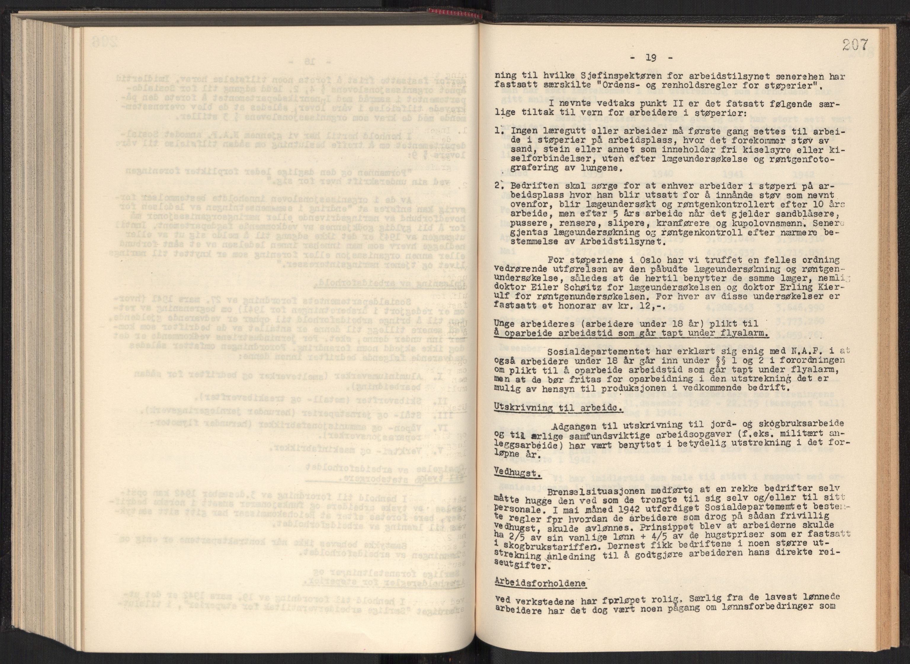 Teknologibedriftenes Landsforening TBL, AV/RA-PA-1700/A/Ad/L0006: Årsberetning med register, 1937-1943, s. 207