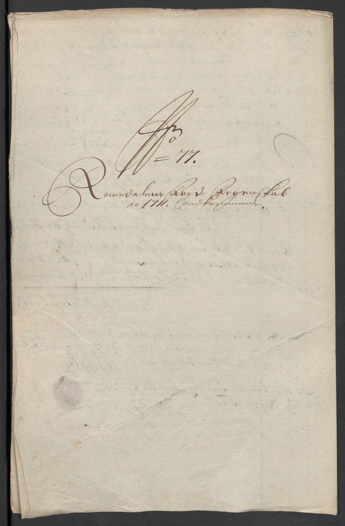 Rentekammeret inntil 1814, Reviderte regnskaper, Fogderegnskap, RA/EA-4092/R55/L3660: Fogderegnskap Romsdal, 1711, s. 355