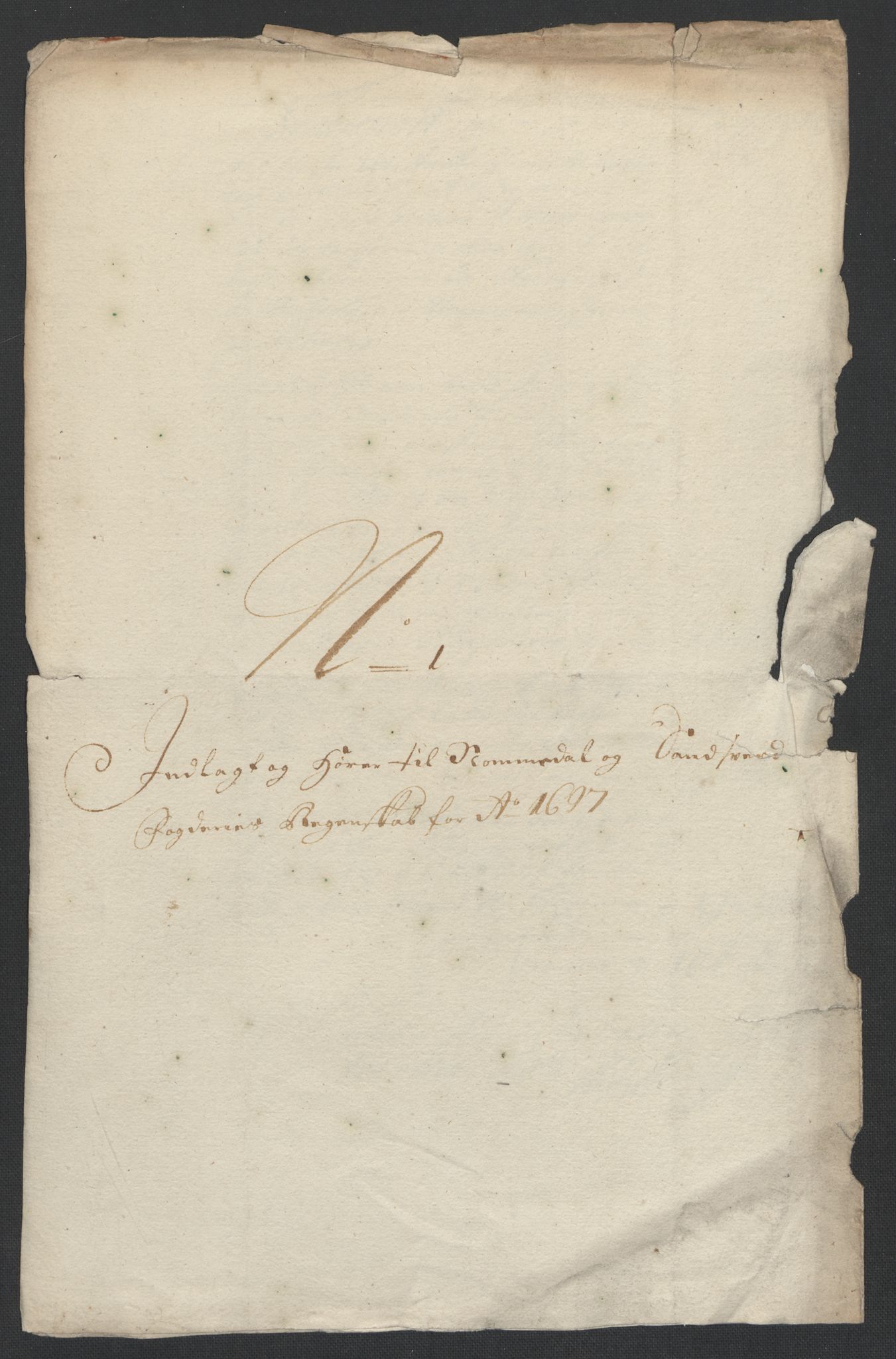 Rentekammeret inntil 1814, Reviderte regnskaper, Fogderegnskap, RA/EA-4092/R24/L1576: Fogderegnskap Numedal og Sandsvær, 1696-1697, s. 179