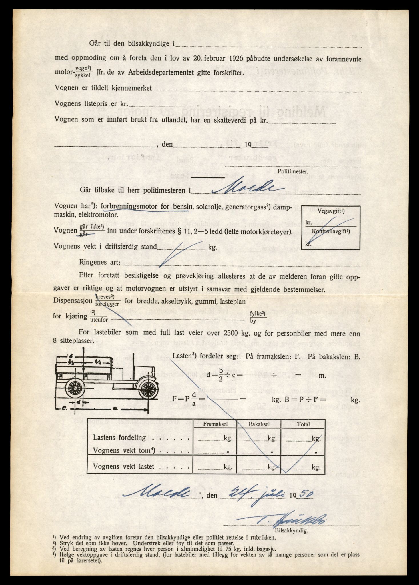 Møre og Romsdal vegkontor - Ålesund trafikkstasjon, AV/SAT-A-4099/F/Fe/L0040: Registreringskort for kjøretøy T 13531 - T 13709, 1927-1998, s. 2592