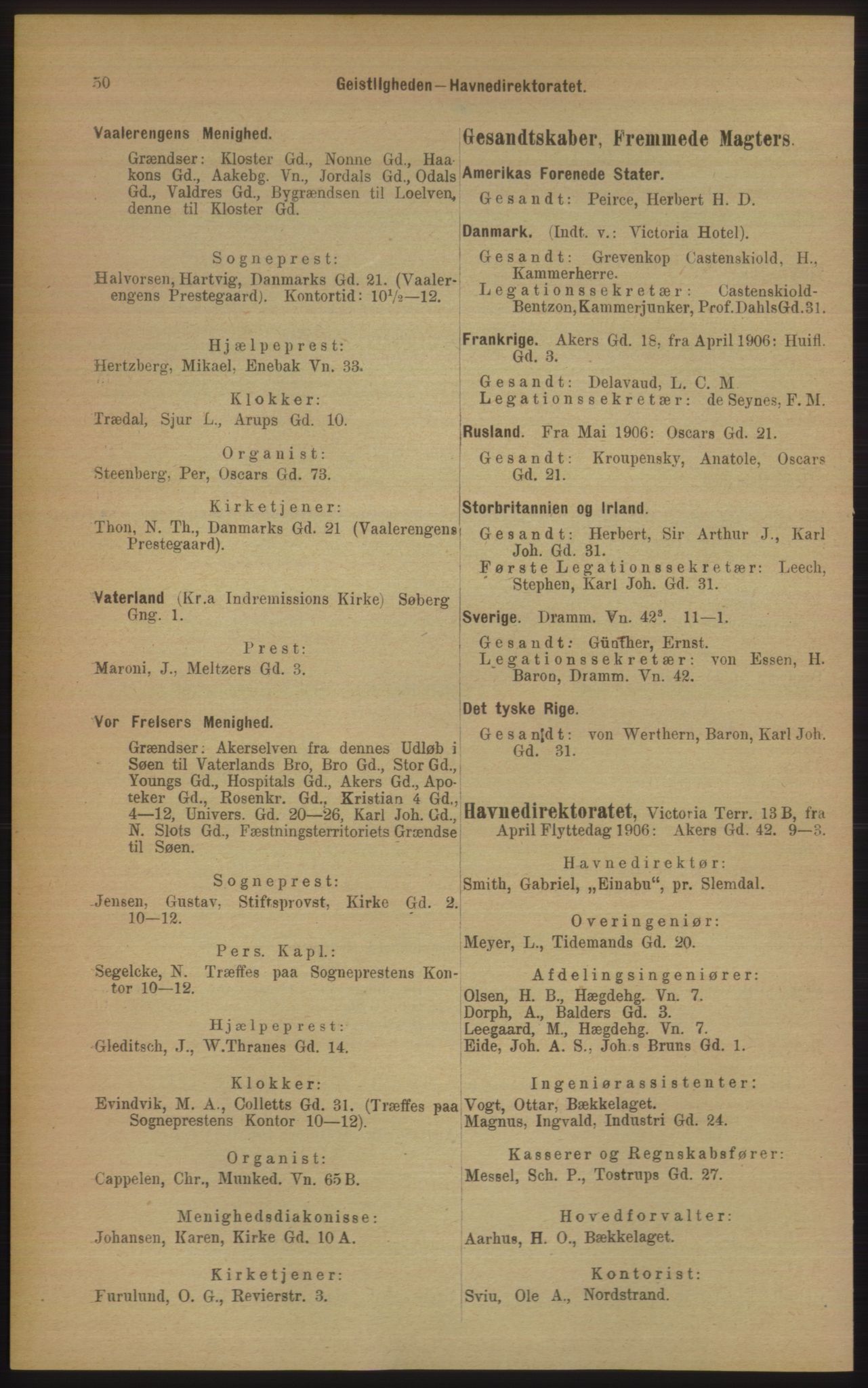 Kristiania/Oslo adressebok, PUBL/-, 1906, s. 50