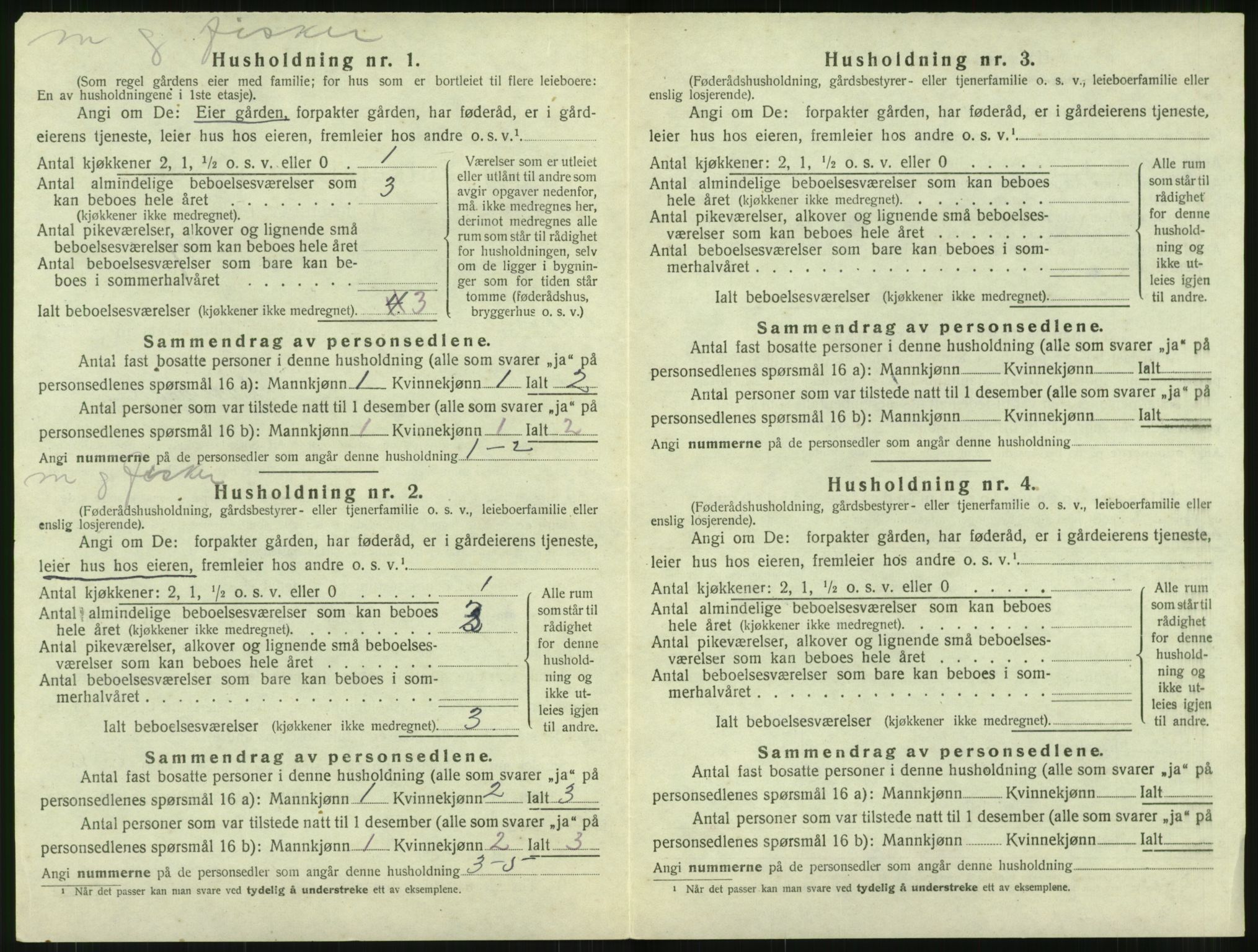 SAT, Folketelling 1920 for 1554 Bremsnes herred, 1920, s. 1412