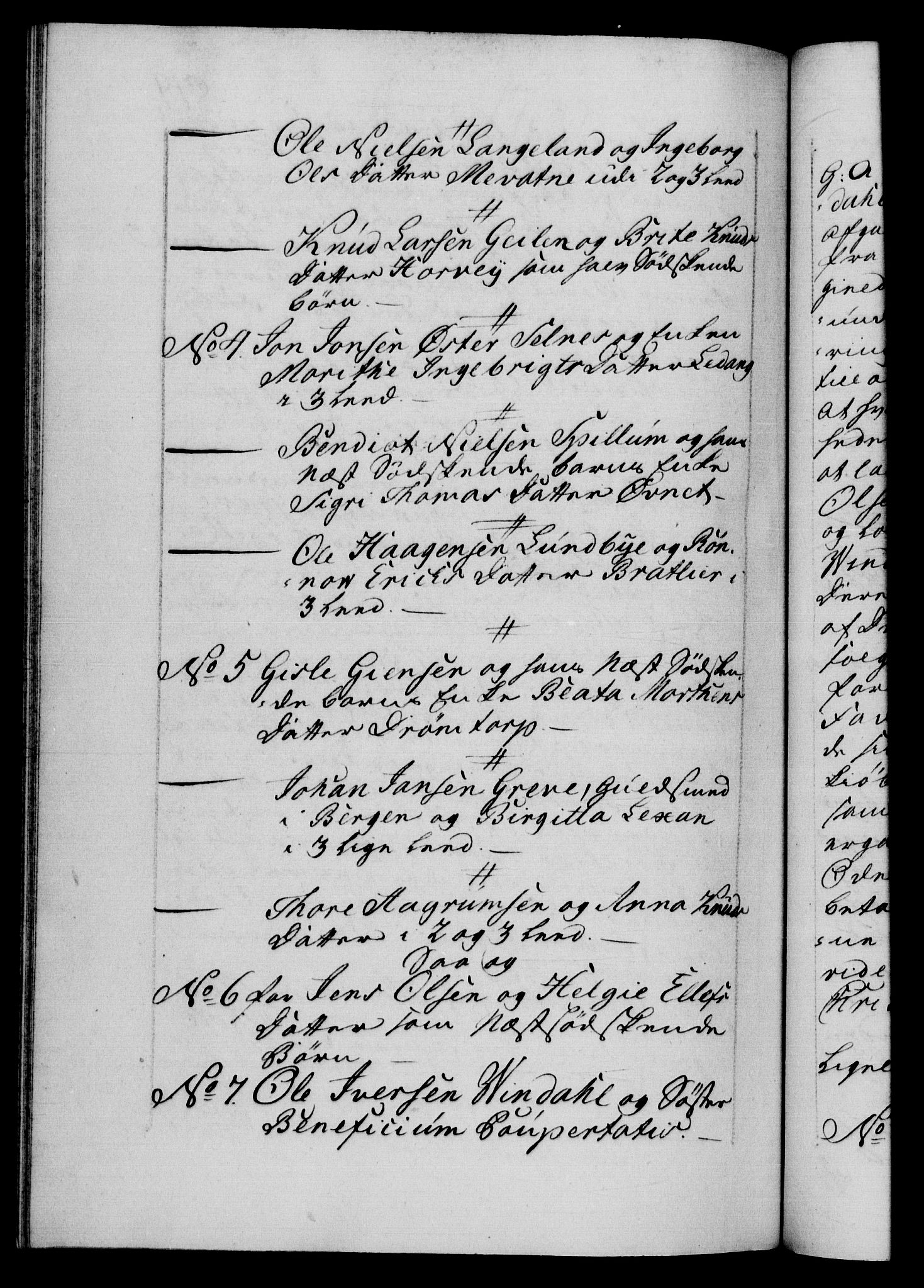Danske Kanselli 1572-1799, RA/EA-3023/F/Fc/Fca/Fcaa/L0042: Norske registre, 1763-1766, s. 819b