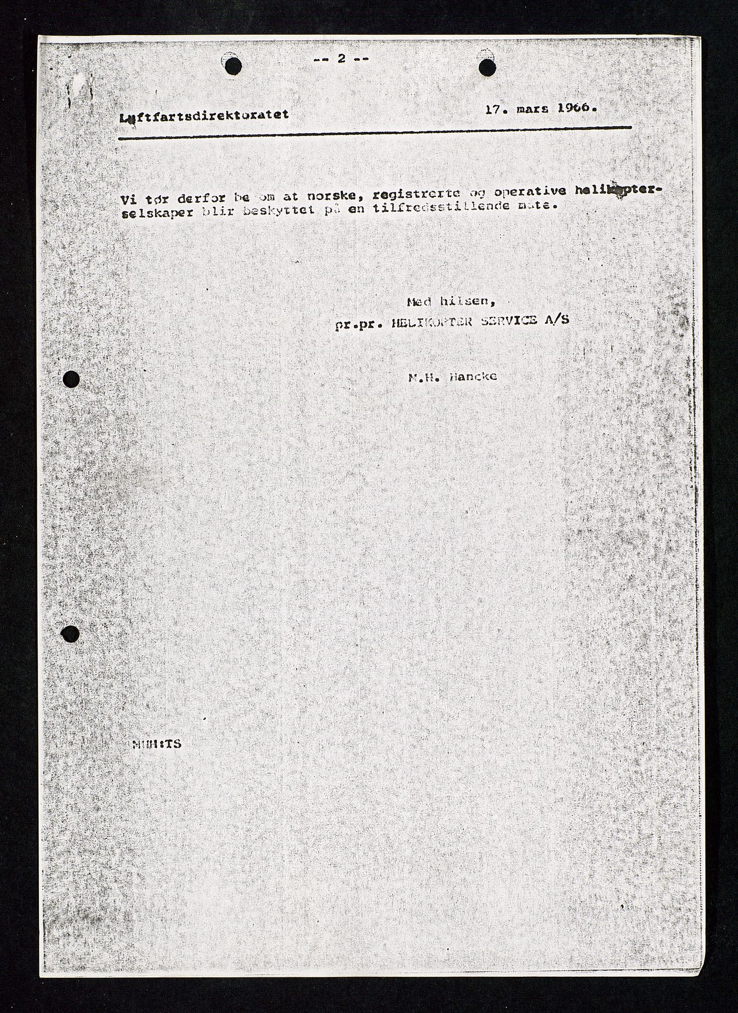 Industridepartementet, Oljekontoret, AV/SAST-A-101348/Db/L0003: Helikopterflyving og helikopterdekk, redningsheis i helikopter, ID Olje, div., 1966-1973, s. 333