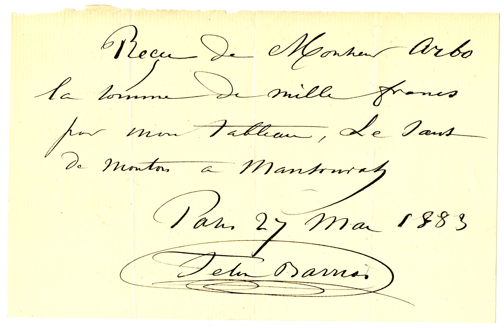 Diderik Maria Aalls brevsamling, NF/Ark-1023/F/L0001: D.M. Aalls brevsamling. A - B, 1738-1889, s. 657