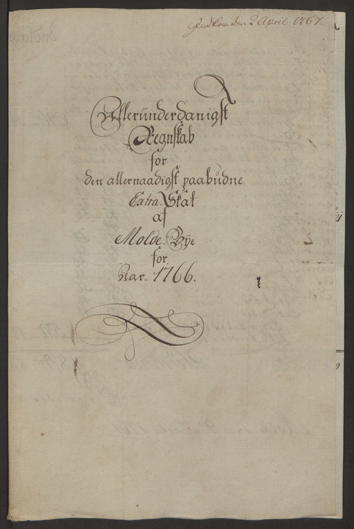Rentekammeret inntil 1814, Reviderte regnskaper, Byregnskaper, AV/RA-EA-4066/R/Rq/L0487/0004: [Q1] Kontribusjonsregnskap / Ekstraskatt, 1762-1772, s. 125