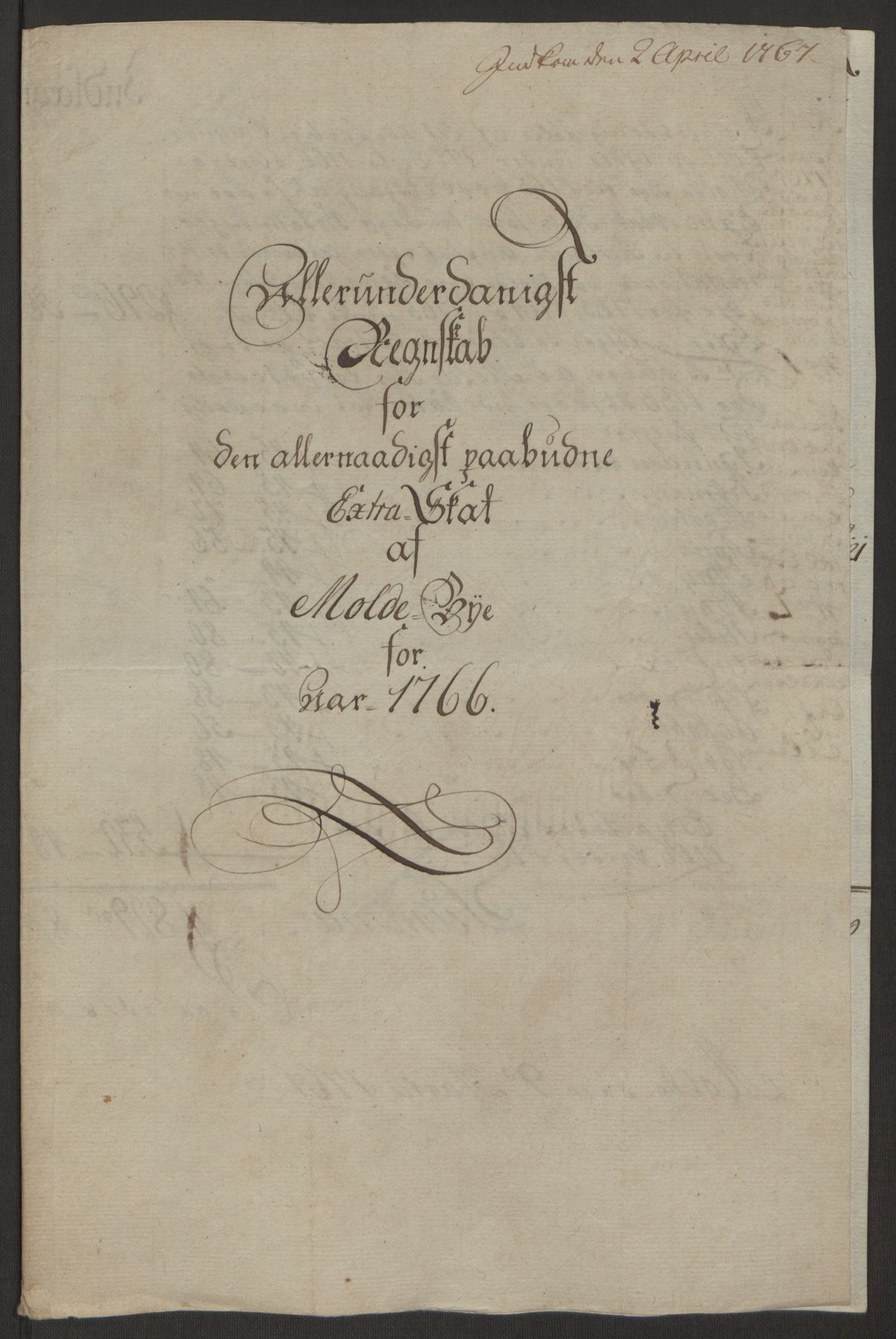 Rentekammeret inntil 1814, Reviderte regnskaper, Byregnskaper, RA/EA-4066/R/Rq/L0487/0004: [Q1] Kontribusjonsregnskap / Ekstraskatt, 1762-1772, s. 125