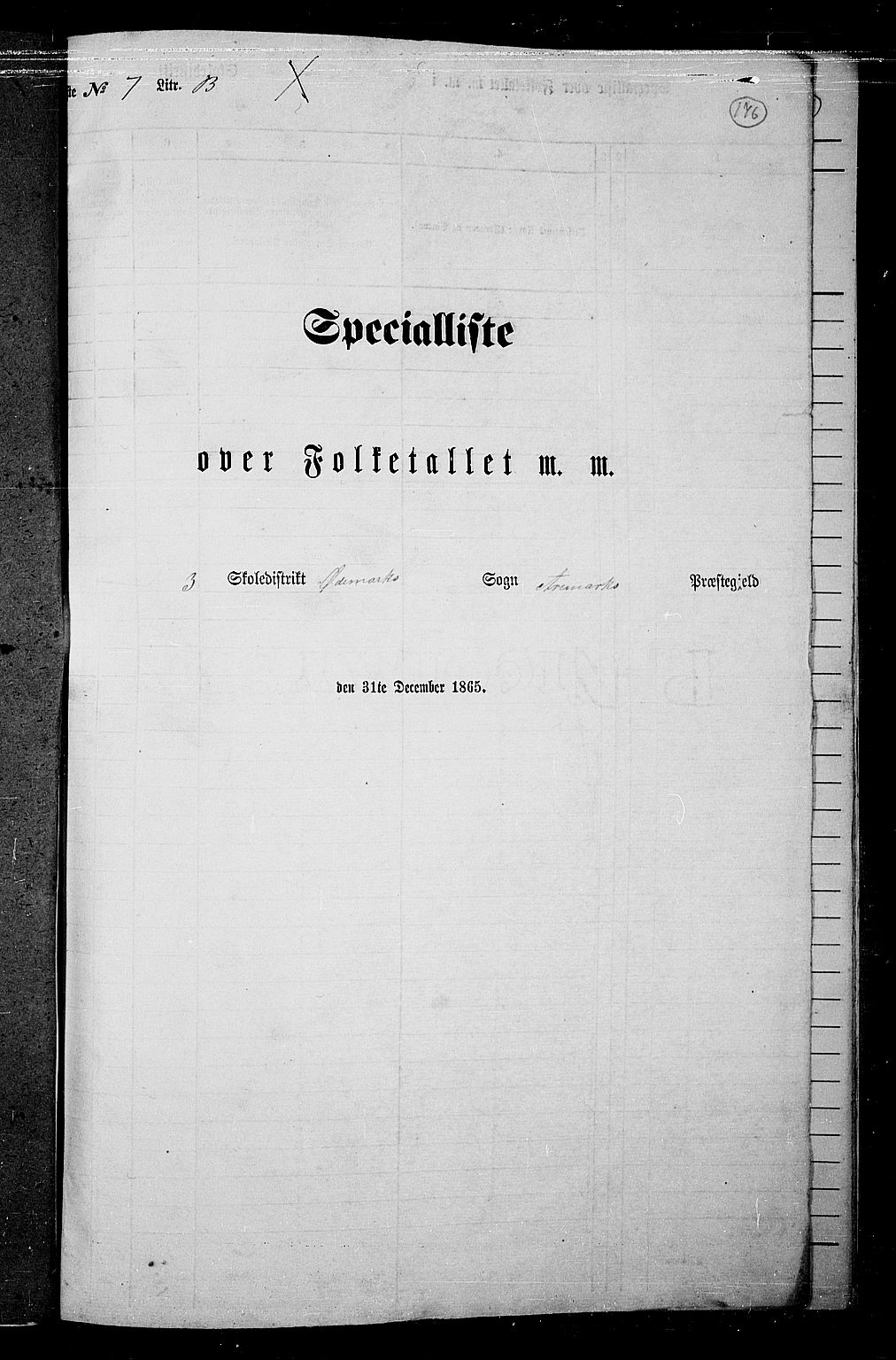 RA, Folketelling 1865 for 0118P Aremark prestegjeld, 1865, s. 166