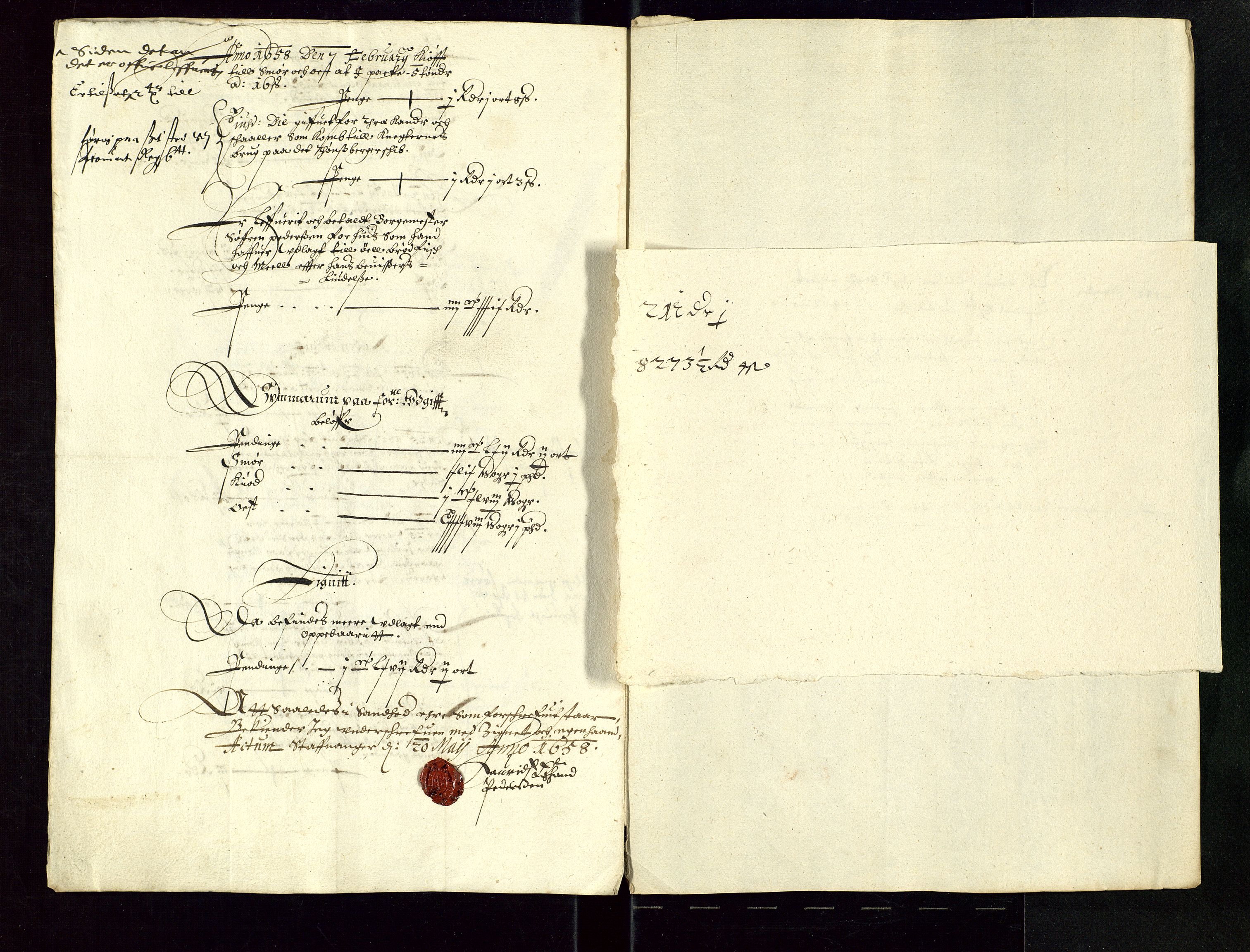 Stavanger len, AV/SAST-A-101870/Ob/L0026: Diverse, 1657-1660, s. 144