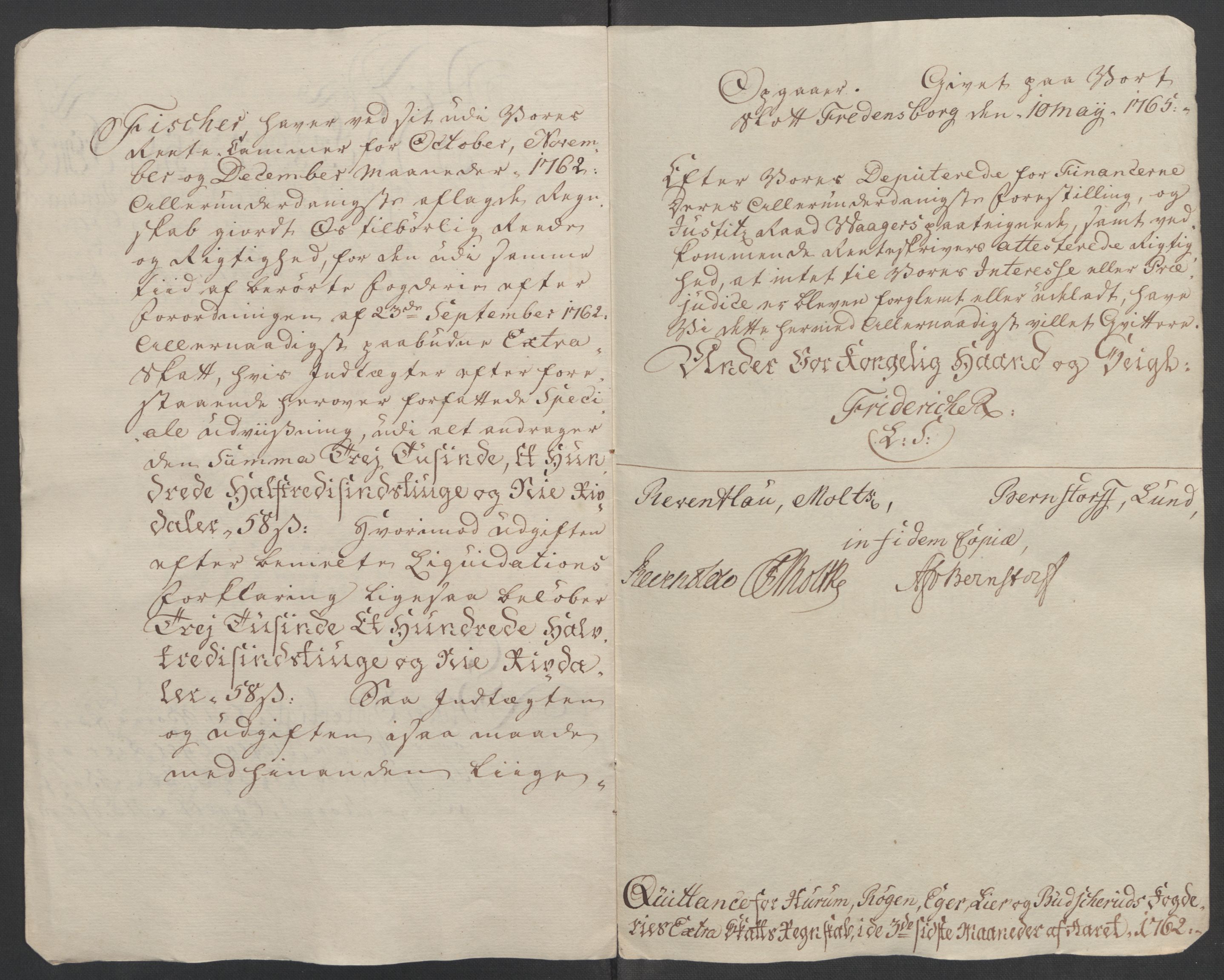 Rentekammeret inntil 1814, Reviderte regnskaper, Fogderegnskap, RA/EA-4092/R31/L1833: Ekstraskatten Hurum, Røyken, Eiker, Lier og Buskerud, 1762-1764, s. 14