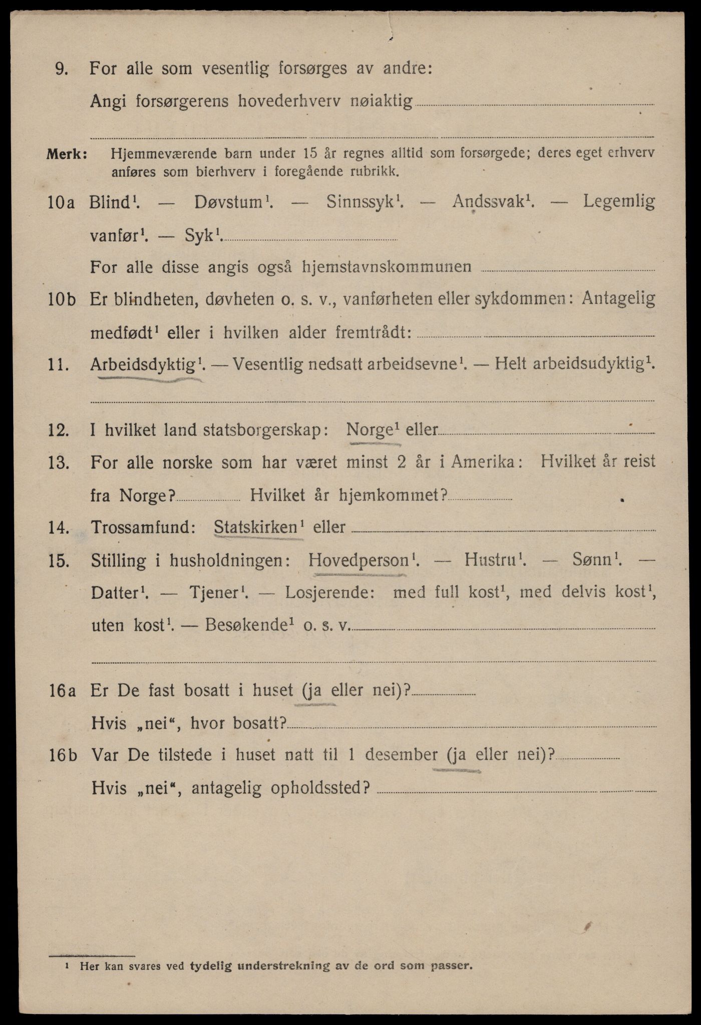 SAST, Folketelling 1920 for 1101 Egersund ladested, 1920, s. 7047
