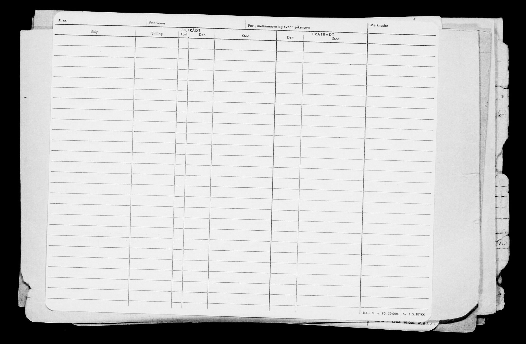 Direktoratet for sjømenn, AV/RA-S-3545/G/Gb/L0077: Hovedkort, 1908, s. 262