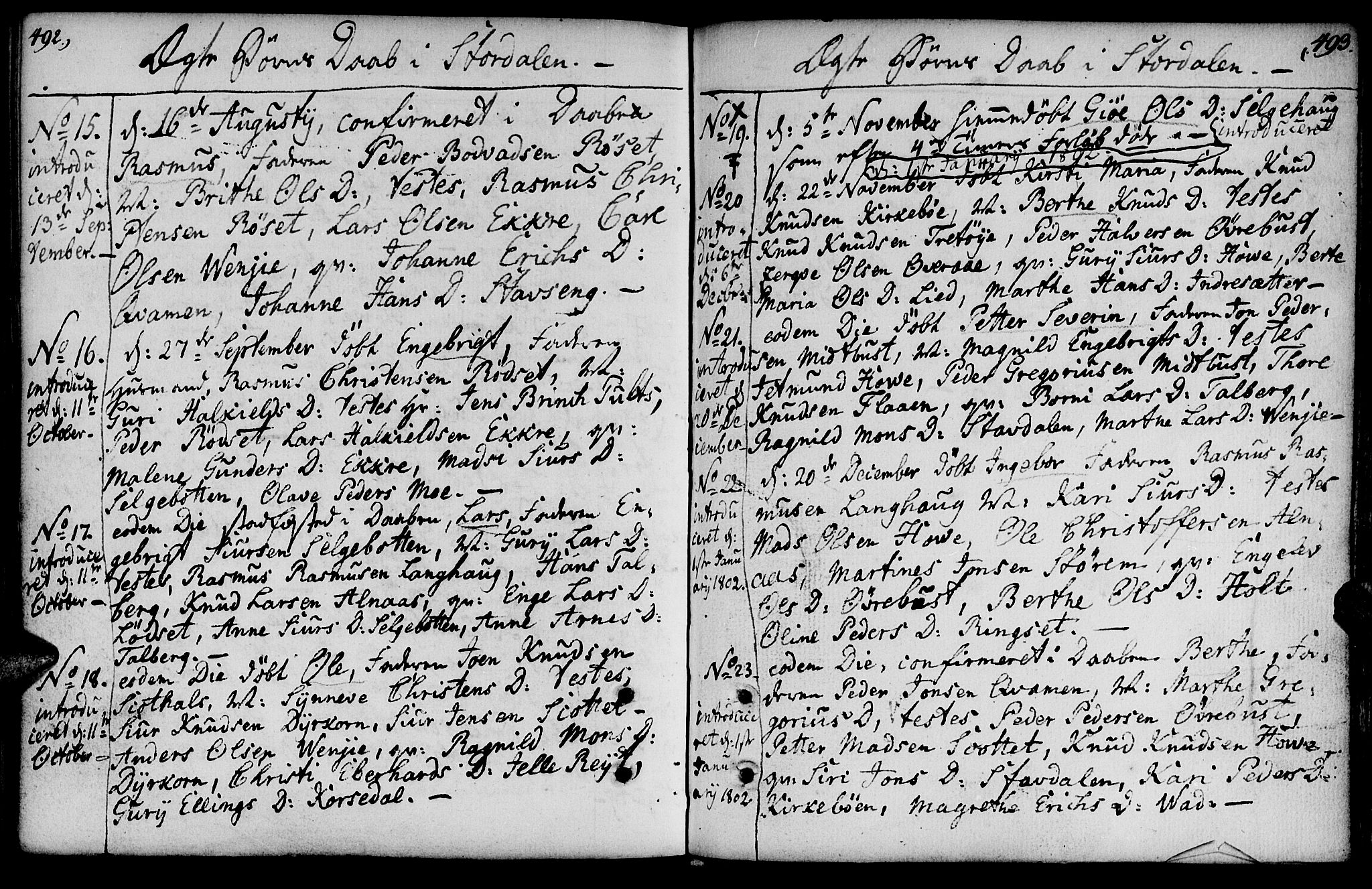 Ministerialprotokoller, klokkerbøker og fødselsregistre - Møre og Romsdal, AV/SAT-A-1454/520/L0271: Ministerialbok nr. 520A01, 1759-1801, s. 492-493