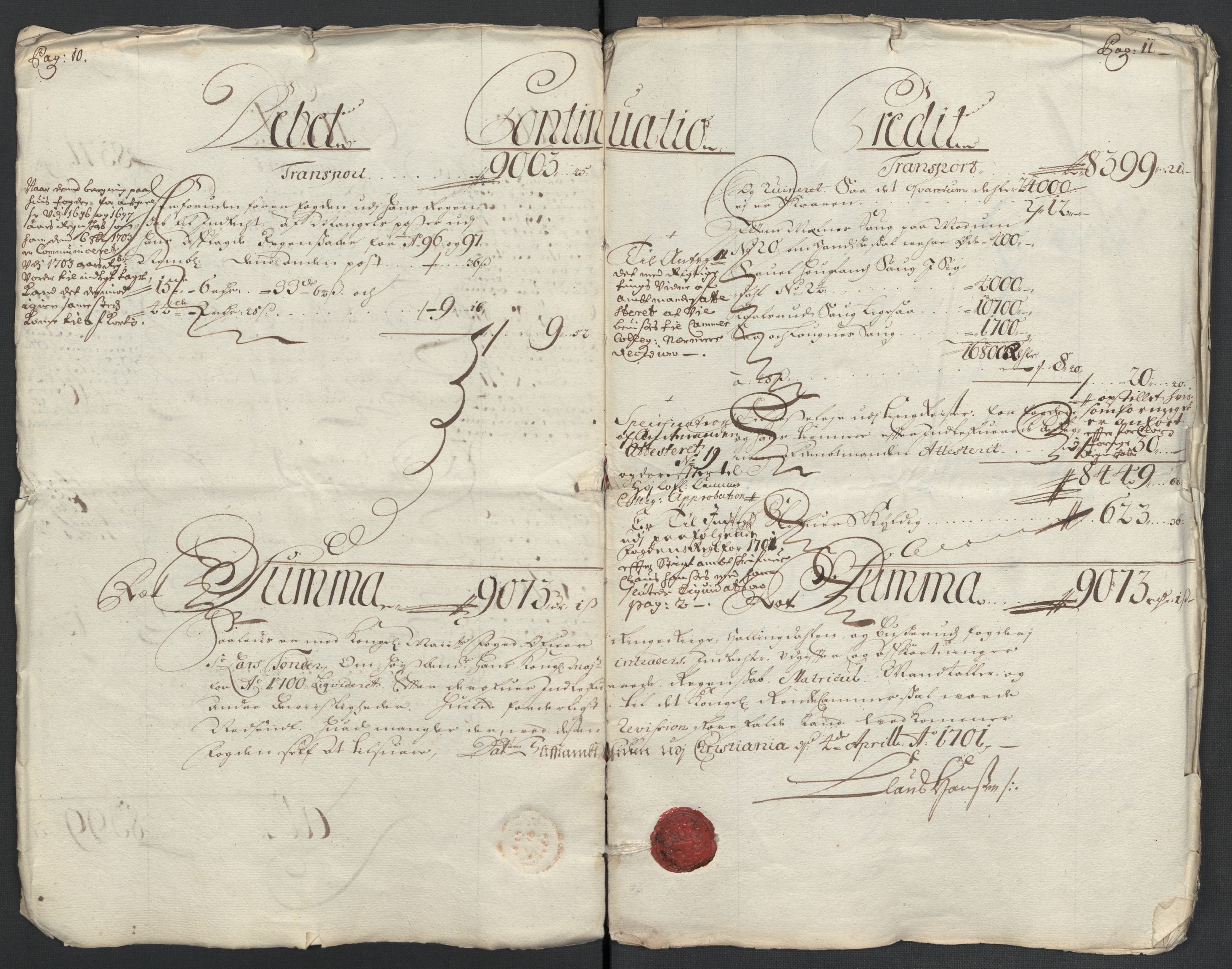 Rentekammeret inntil 1814, Reviderte regnskaper, Fogderegnskap, AV/RA-EA-4092/R22/L1457: Fogderegnskap Ringerike, Hallingdal og Buskerud, 1700, s. 8