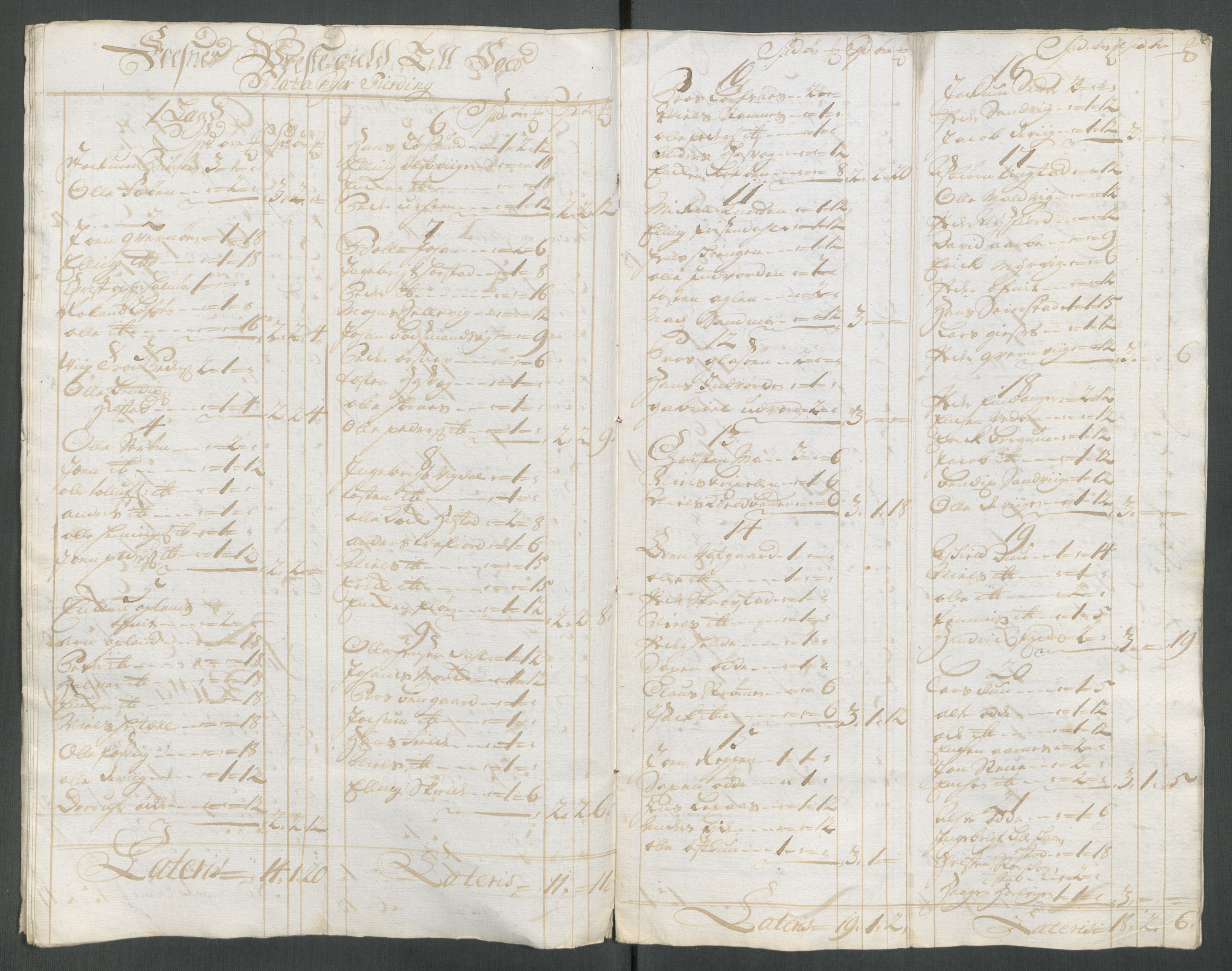 Rentekammeret inntil 1814, Reviderte regnskaper, Fogderegnskap, AV/RA-EA-4092/R64/L4439: Fogderegnskap Namdal, 1718, s. 93