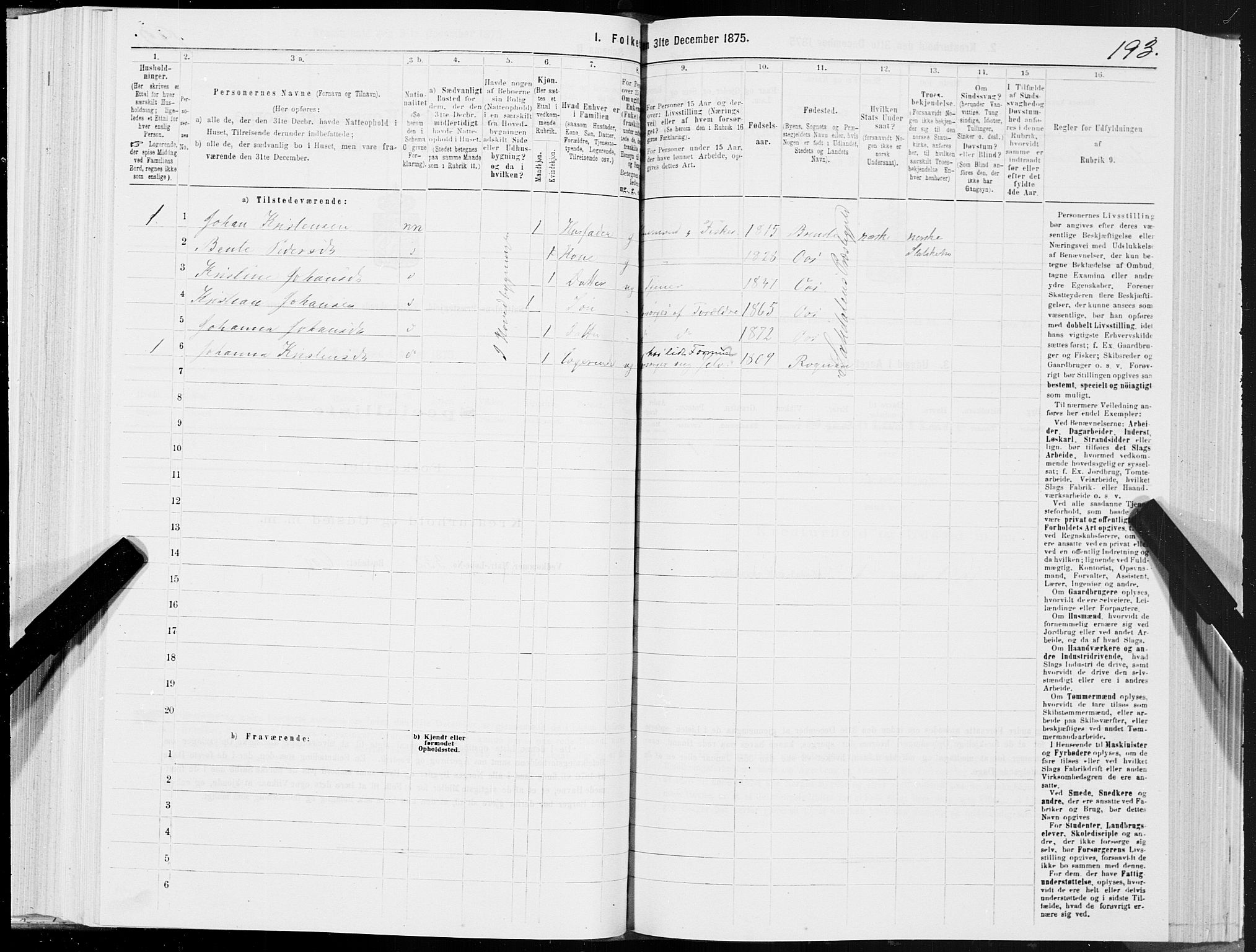 SAT, Folketelling 1875 for 1840P Saltdal prestegjeld, 1875, s. 1193