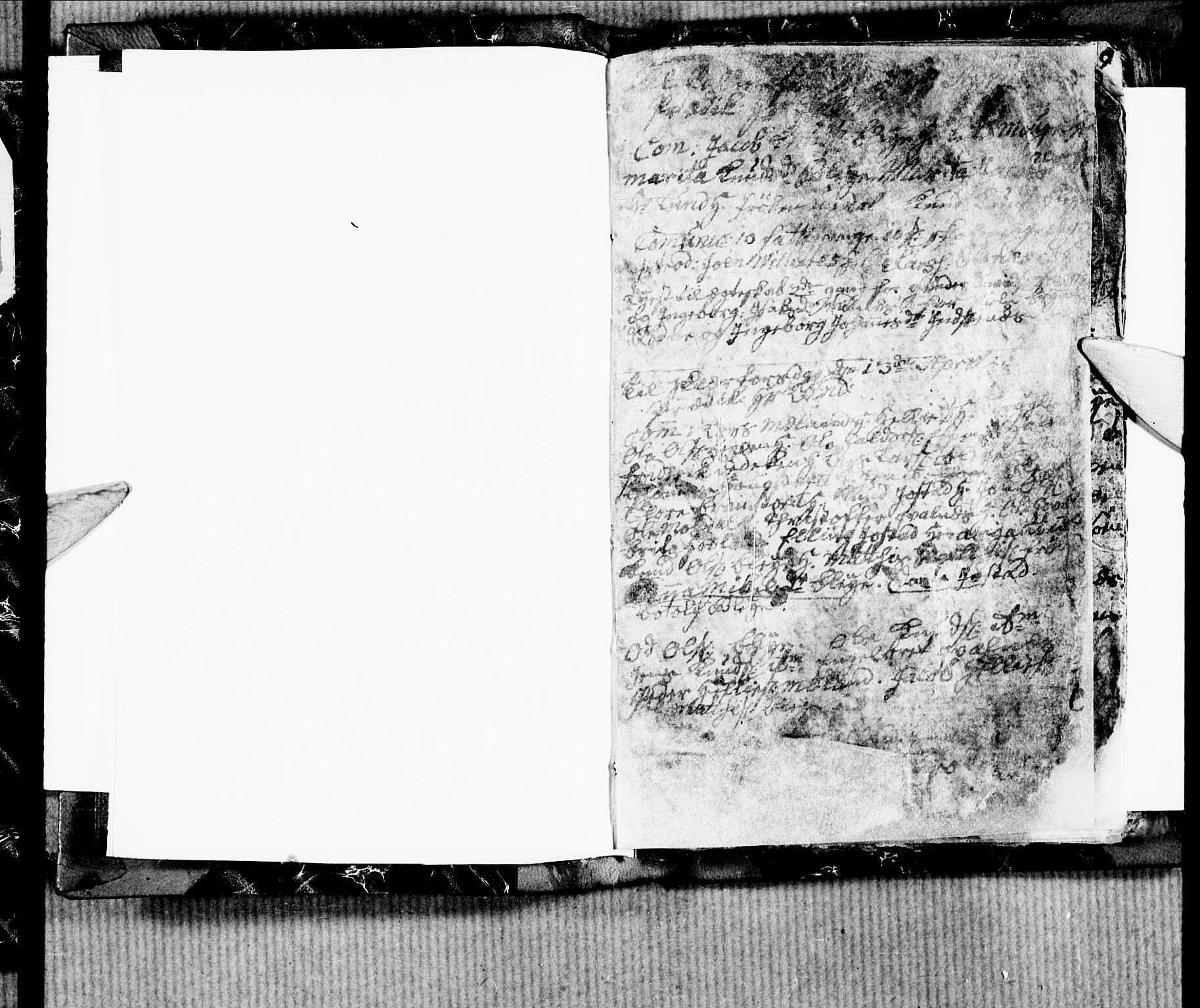 Ullensvang sokneprestembete, SAB/A-78701/H/Hab: Klokkerbok nr. B 4, 1775-1778, s. 0-1