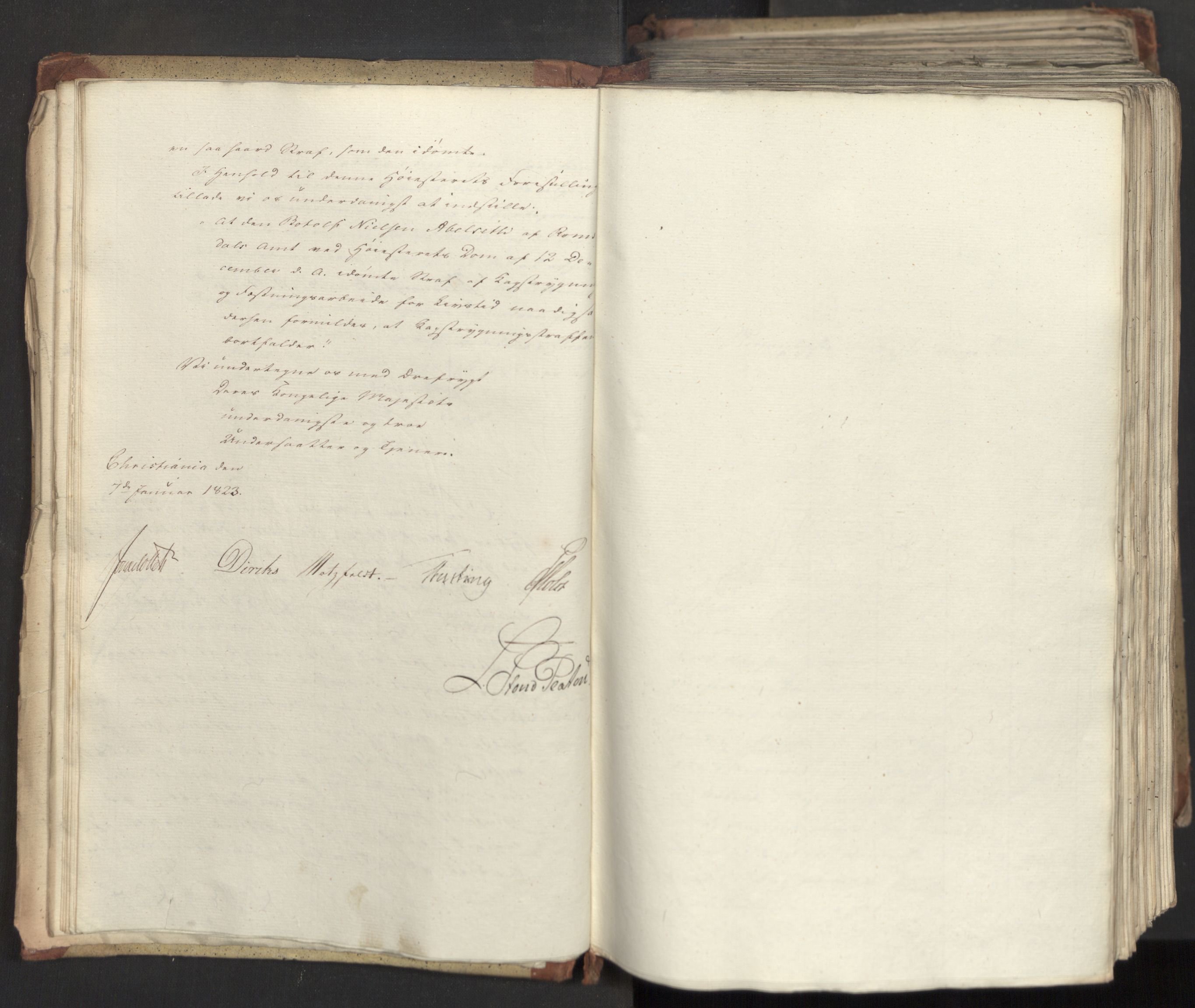 Statsrådsavdelingen i Stockholm, AV/RA-S-1003/D/Da/L0033: Regjeringsinnstillinger nr. 1-274, 1823, s. 18