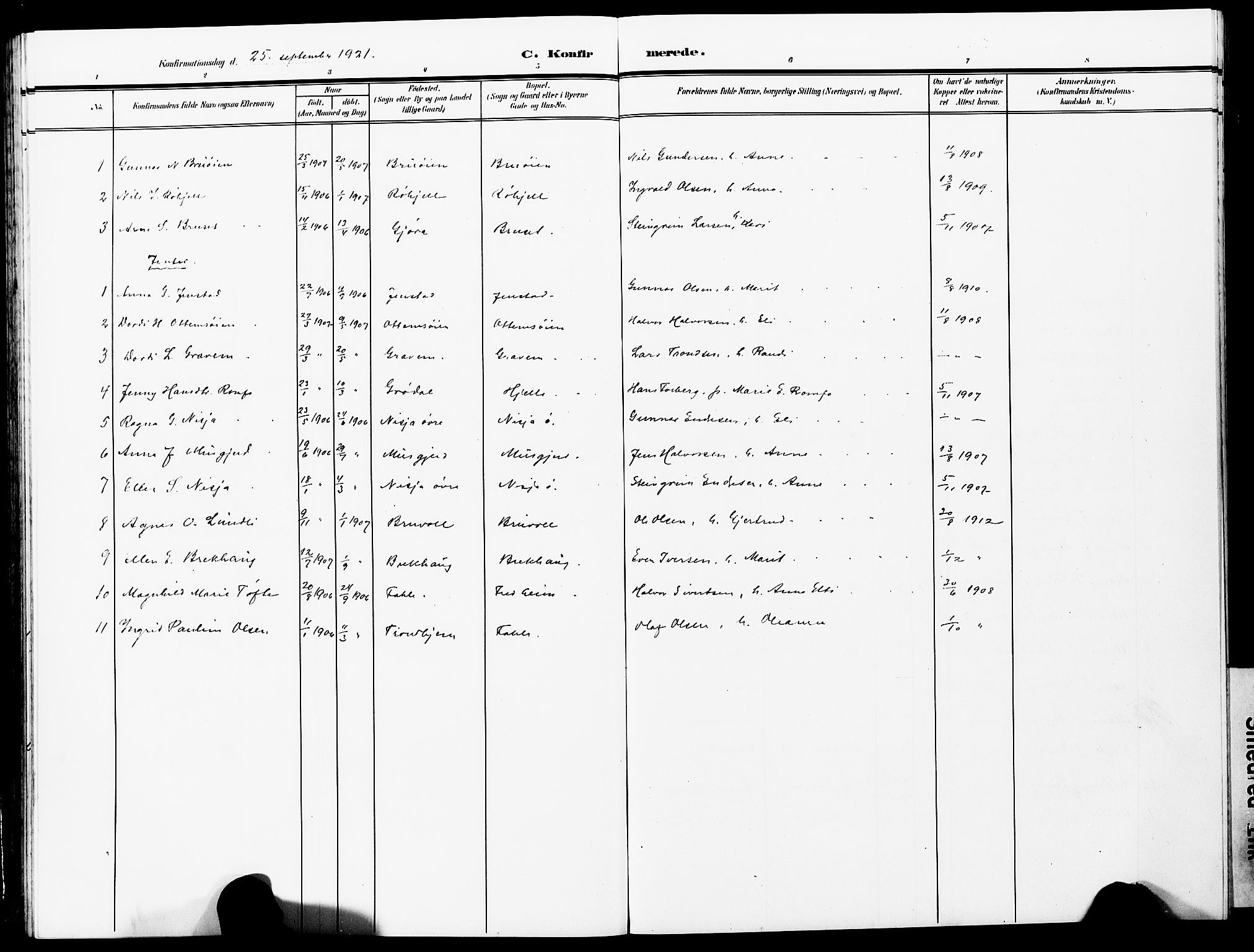 Ministerialprotokoller, klokkerbøker og fødselsregistre - Møre og Romsdal, AV/SAT-A-1454/591/L1020: Klokkerbok nr. 591C01, 1869-1930