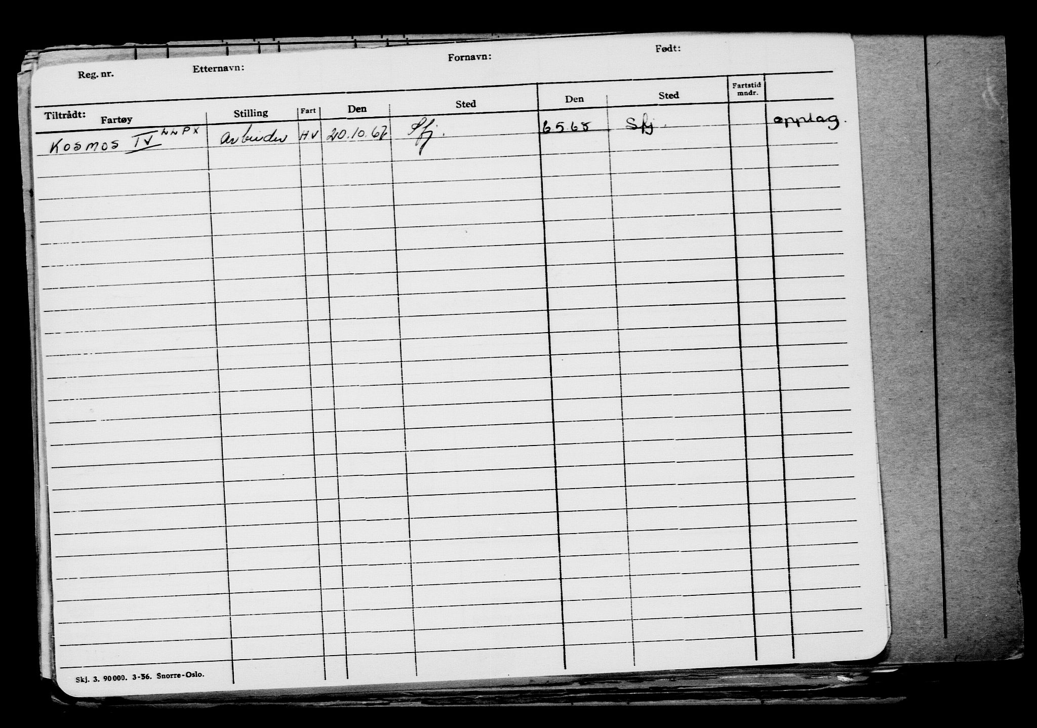 Direktoratet for sjømenn, AV/RA-S-3545/G/Gb/L0153: Hovedkort, 1917, s. 64