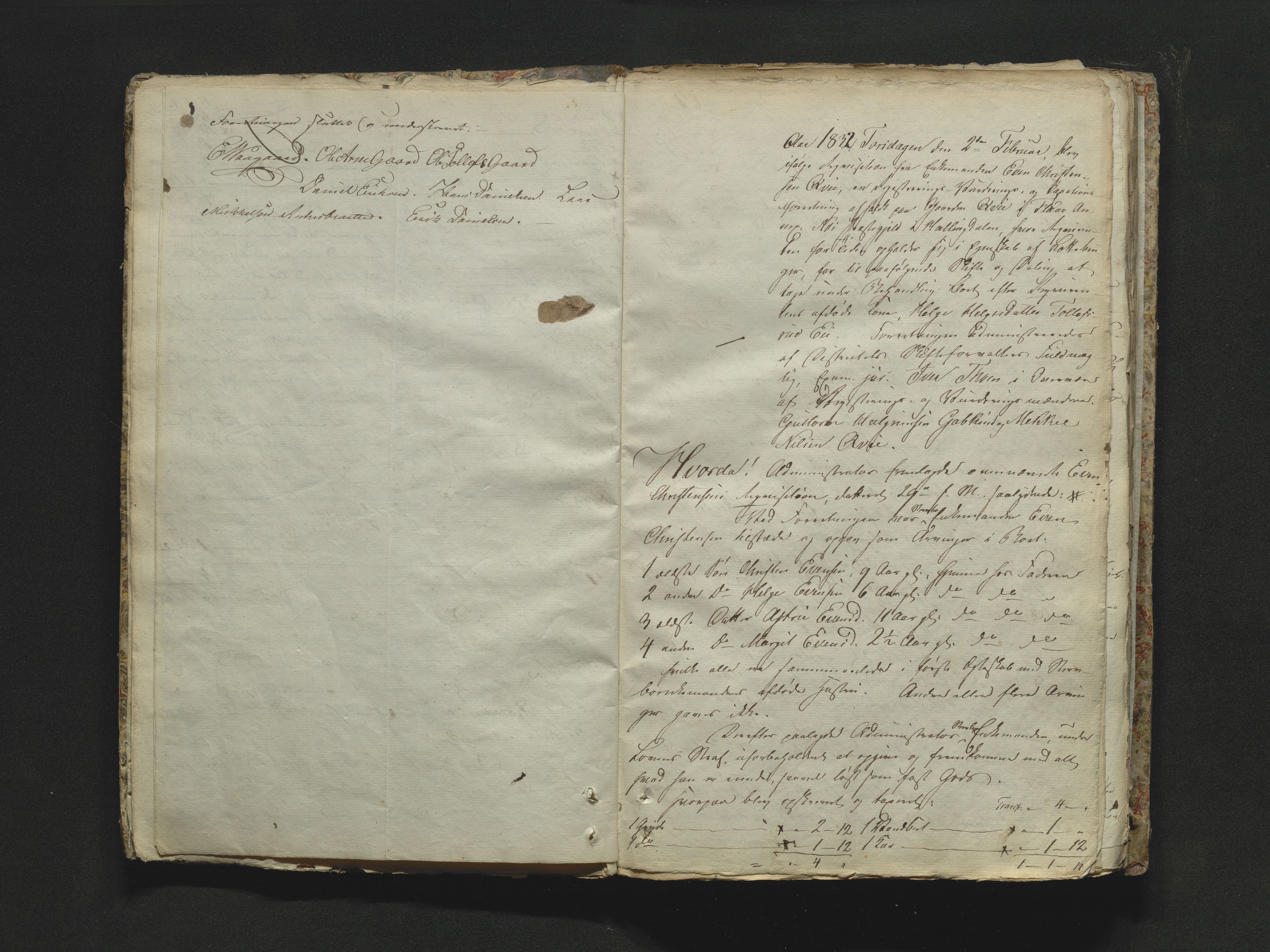 Hallingdal sorenskriveri, SAKO/A-121/H/Hb/Hbb/Hbba/L0005: Skifteregistreringsprotokoll, Sorenskriveriet, 1832