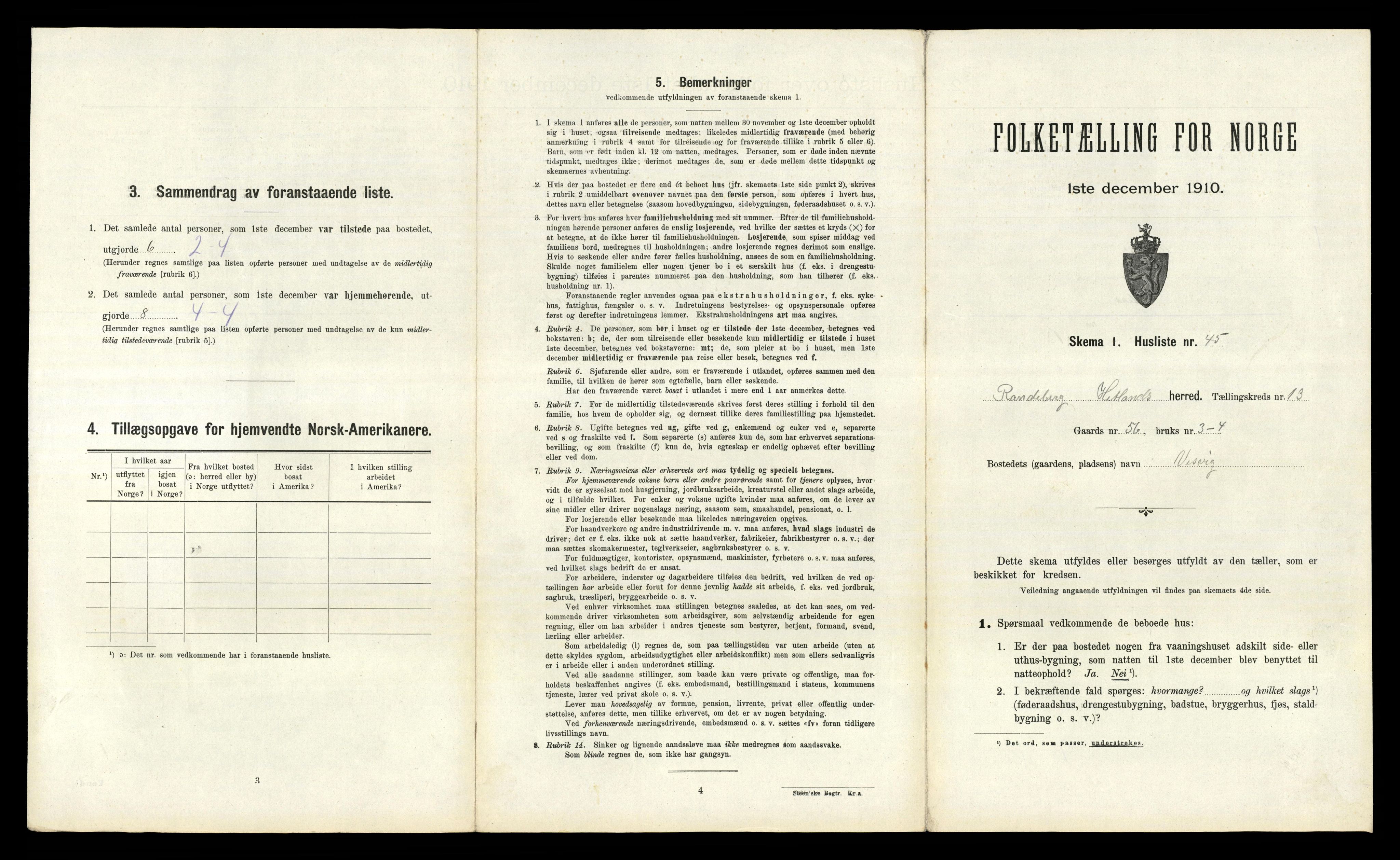 RA, Folketelling 1910 for 1126 Hetland herred, 1910, s. 2095