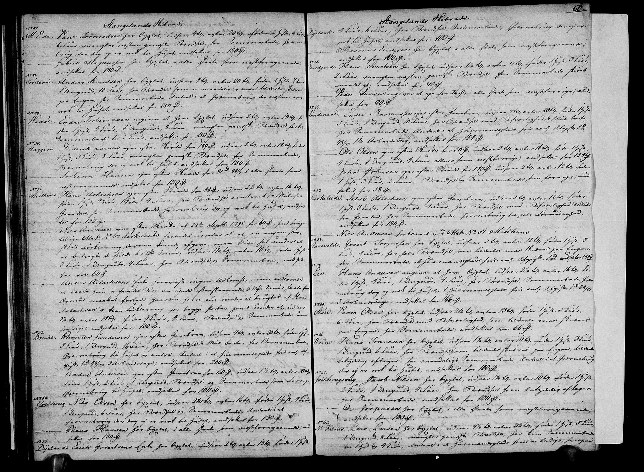 Rentekammeret inntil 1814, Realistisk ordnet avdeling, AV/RA-EA-4070/N/Ne/Nea/L0100: Ryfylke fogderi. Deliberasjonsprotokoll, 1803, s. 64