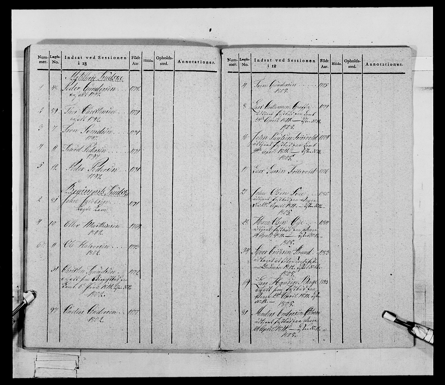 Generalitets- og kommissariatskollegiet, Det kongelige norske kommissariatskollegium, RA/EA-5420/E/Eh/L0069: Opplandske gevorbne infanteriregiment, 1810-1818, s. 510